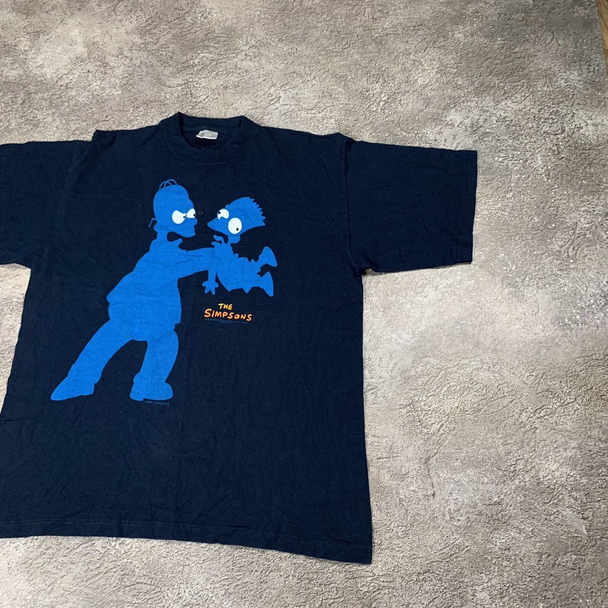 Vintage Vintage Y2K Simpsons Graphic Tee Sun Faded Streetwear XL Size US XL / EU 56 / 4 - 2 Thumbnail