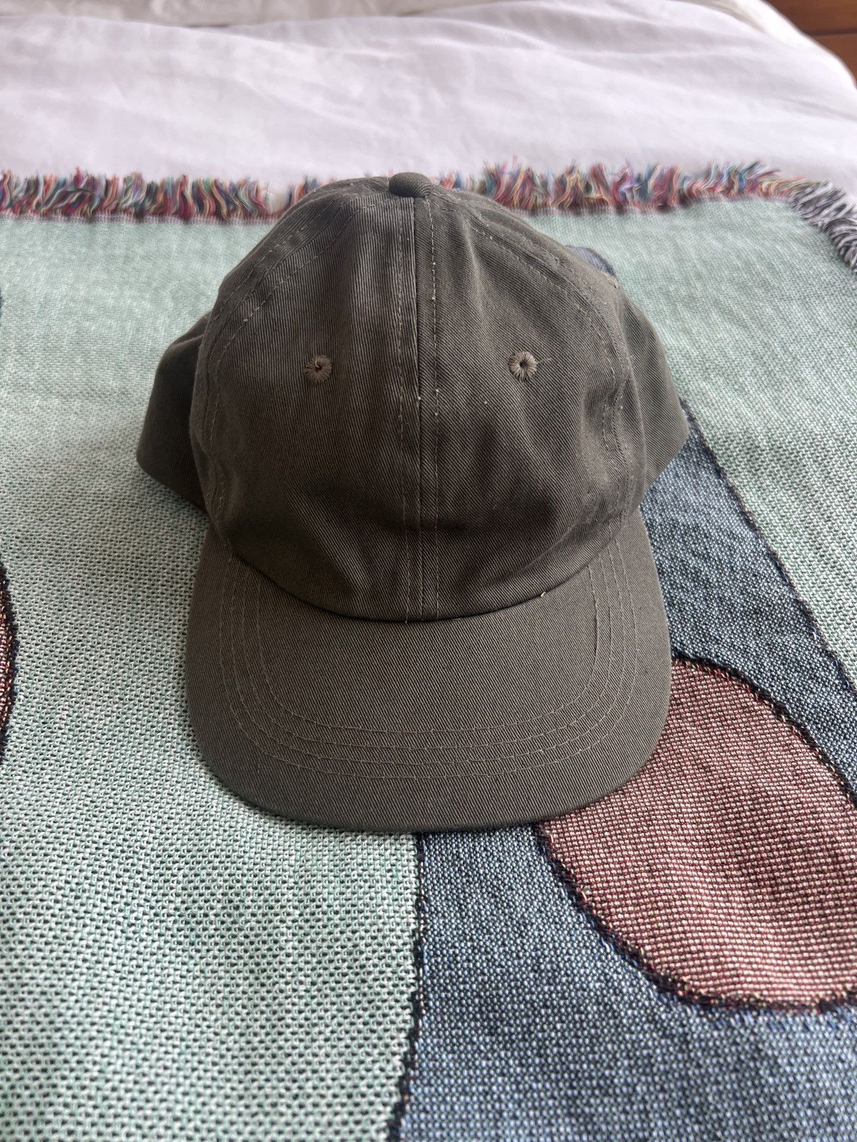 Vintage Vintage Black Leather Strapback Hat Size ONE SIZE - 1 Thumbnail