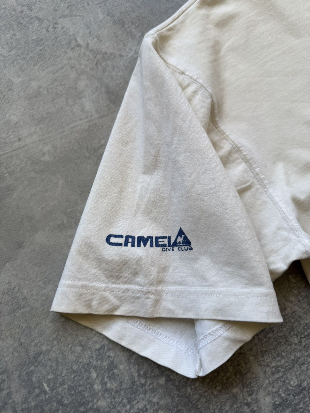 Camel × Vintage Vintage 80s Camel Tshirt Distressed Size US XL / EU 56 / 4 - 6 Thumbnail