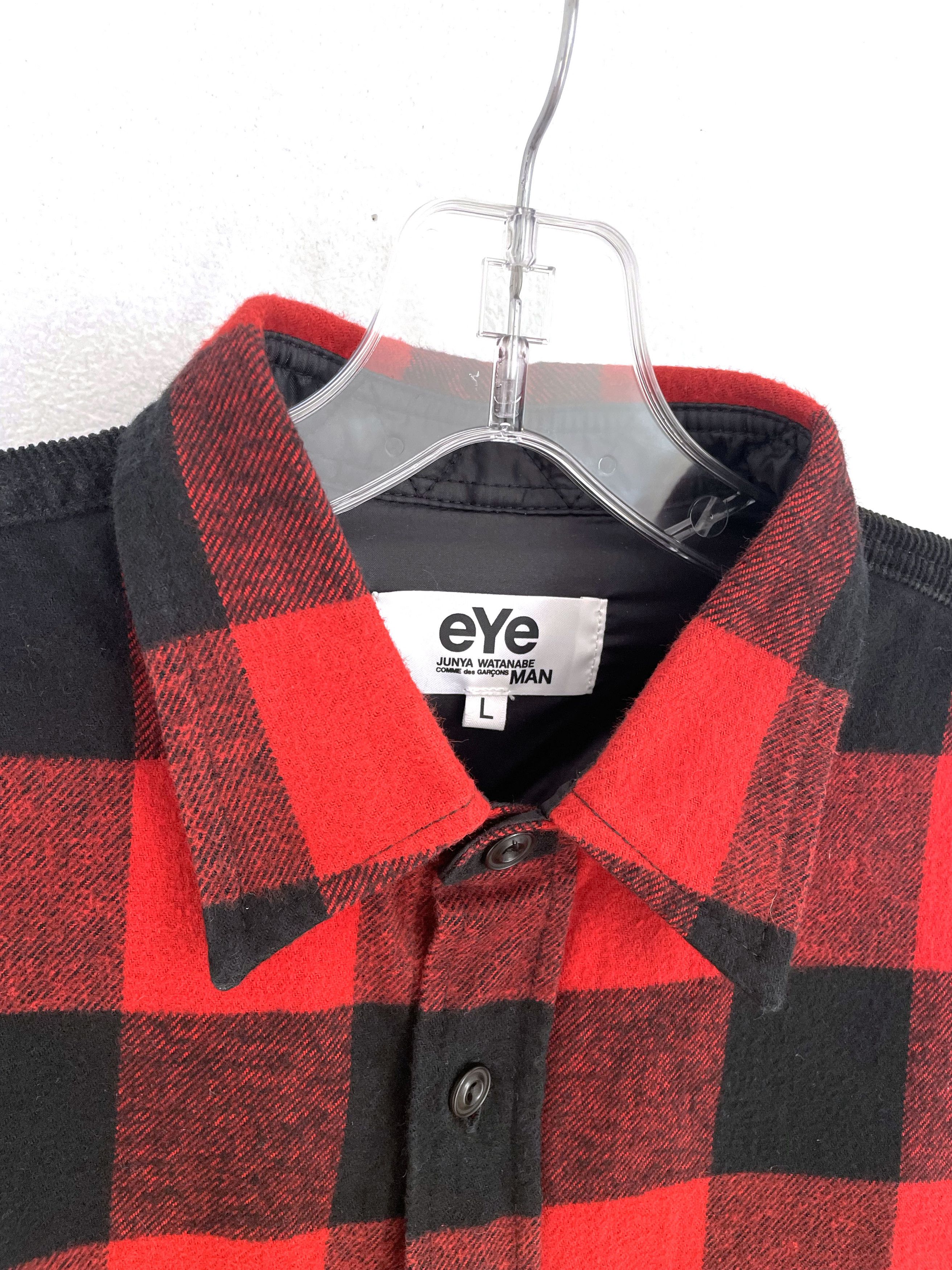 Junya Watanabe 2017 Hybrid Flannel Overshirt Size US L / EU 52-54 / 3 - 3 Thumbnail
