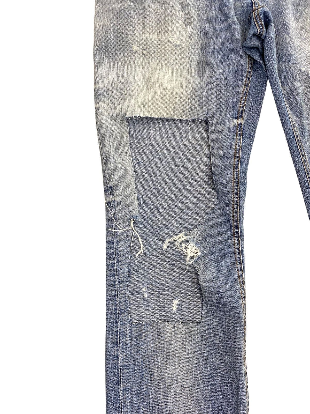 Dolce & Gabbana Dolce & Gabbana Brand Faded Ripped Jeans Size US 36 / EU 52 - 7 Thumbnail