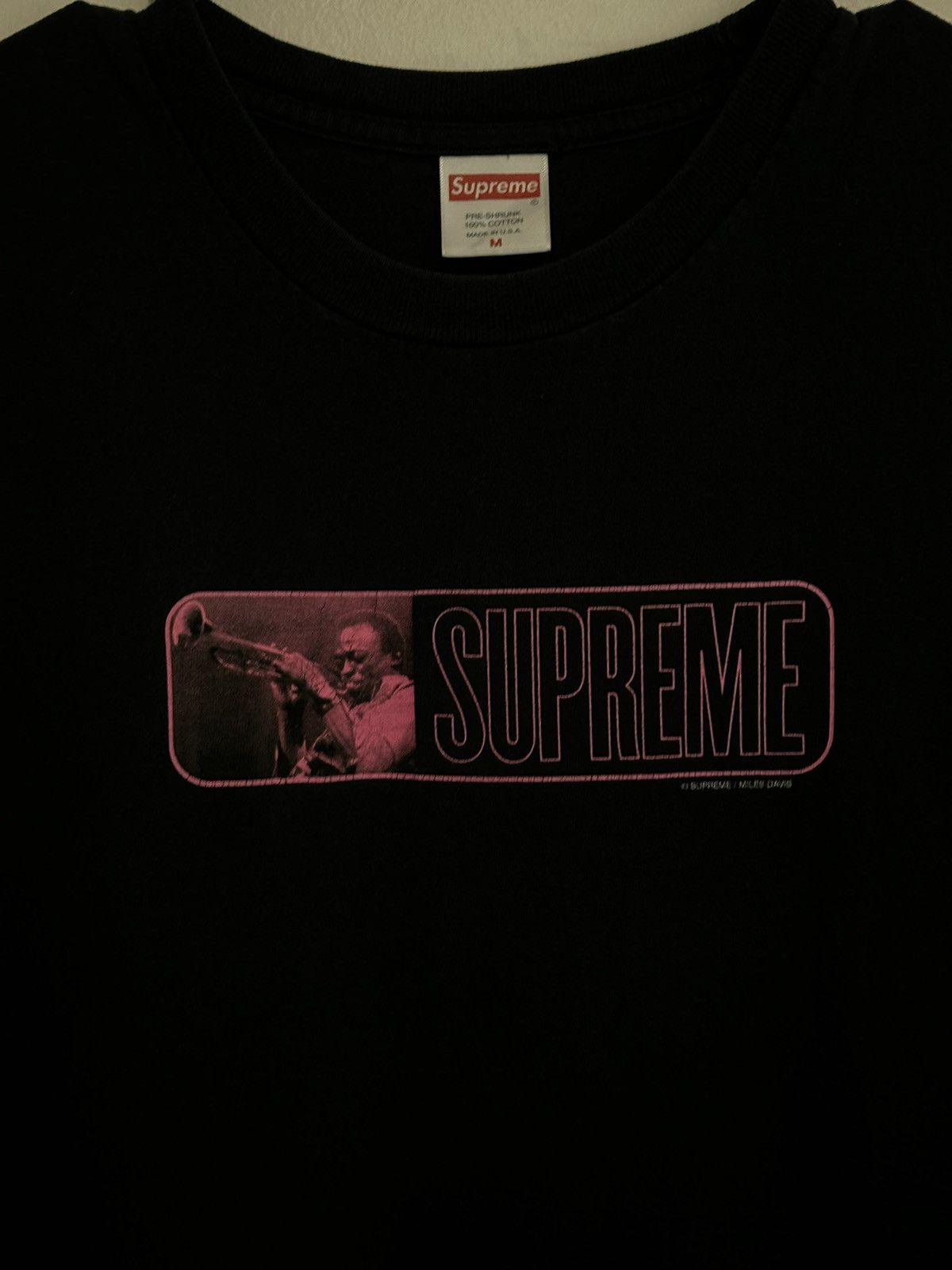 Supreme Supreme Miles Davis Tee Size US M / EU 48-50 / 2 - 2 Thumbnail