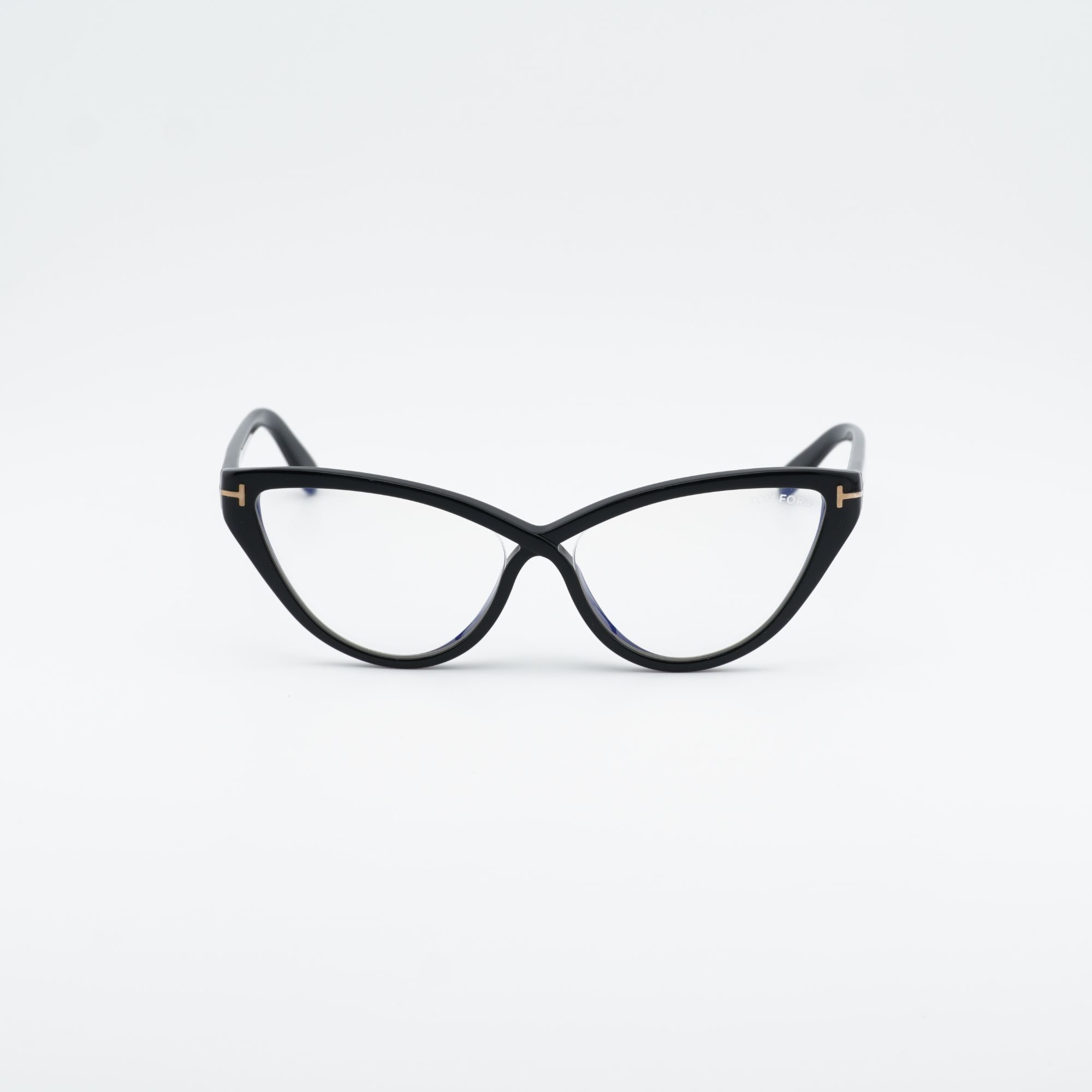 Tom Ford Tom Ford FT5729-B 001 Eyeglasses Black 53mm Cat Eye Frame Size ONE SIZE - 6 Thumbnail