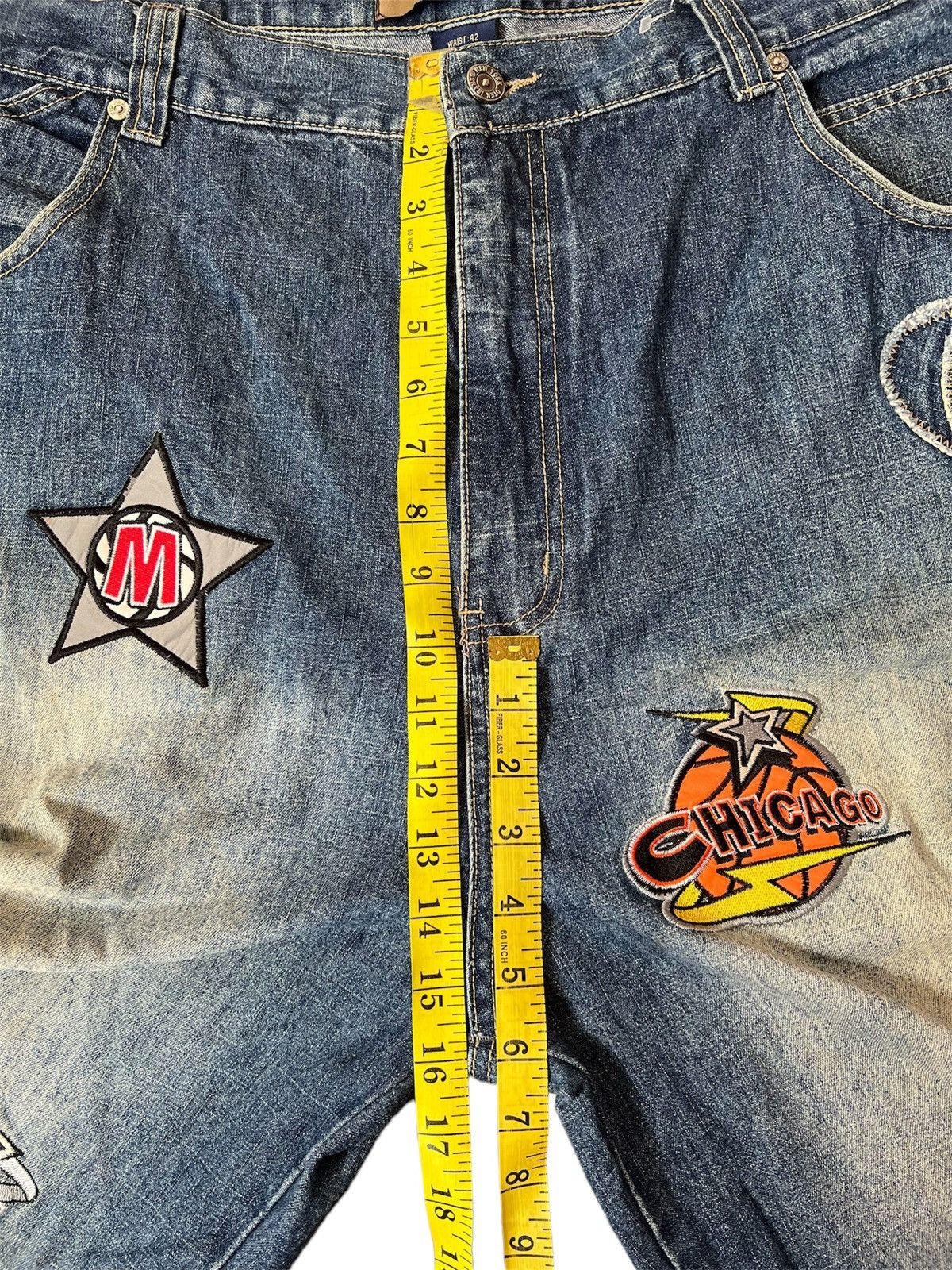 🔥Steals🔥 Vtg Y2K Dtek Jeans Hip Hop Baggy Style W42 x L32