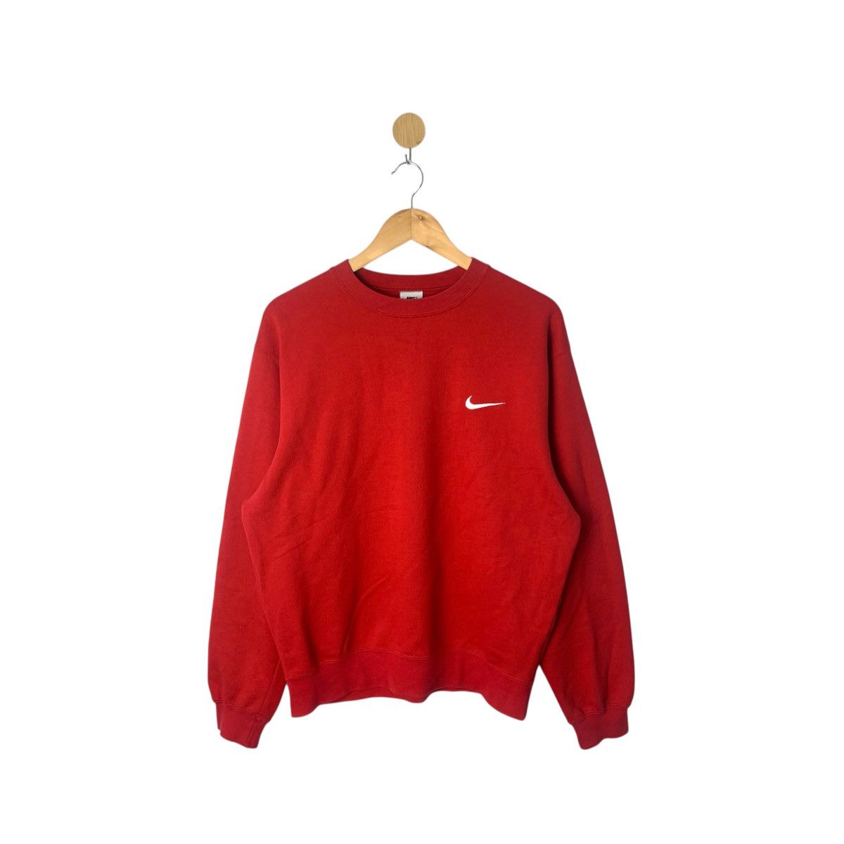 Other VINTAGE NIKE SWEATSHIRT CENTER LOGO SWOOSH 90s Size US L / EU 52-54 / 3 - 1 Thumbnail