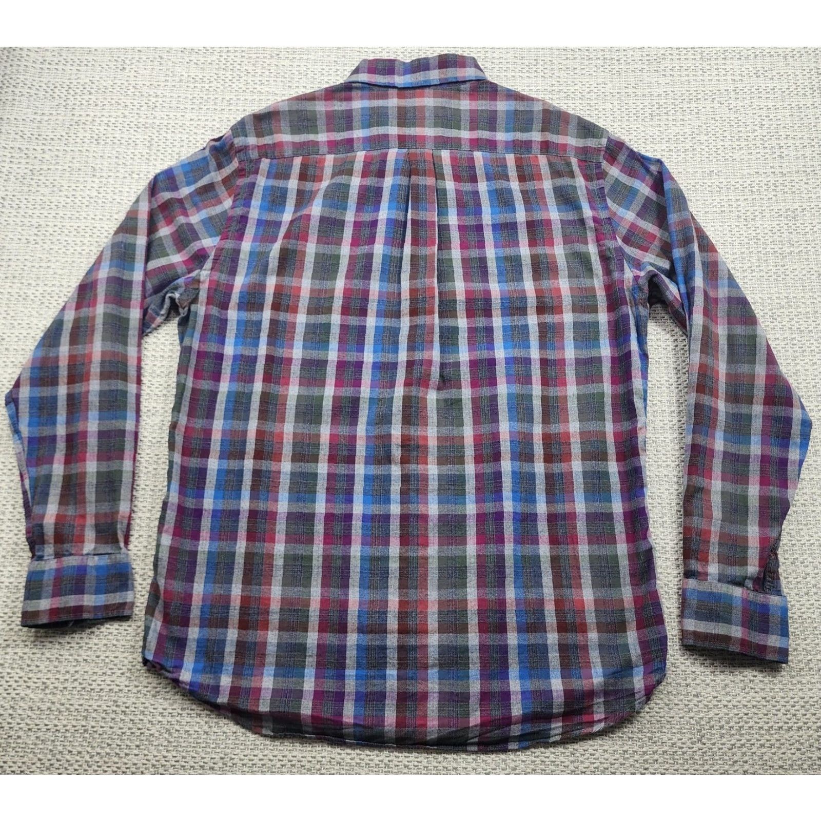 Rodd & Gunn Rodd & Gunn Shirt Mens Large Multicolor Plaid Button-Up Italy Cotton Size US L / EU 52-54 / 3 - 2 Thumbnail