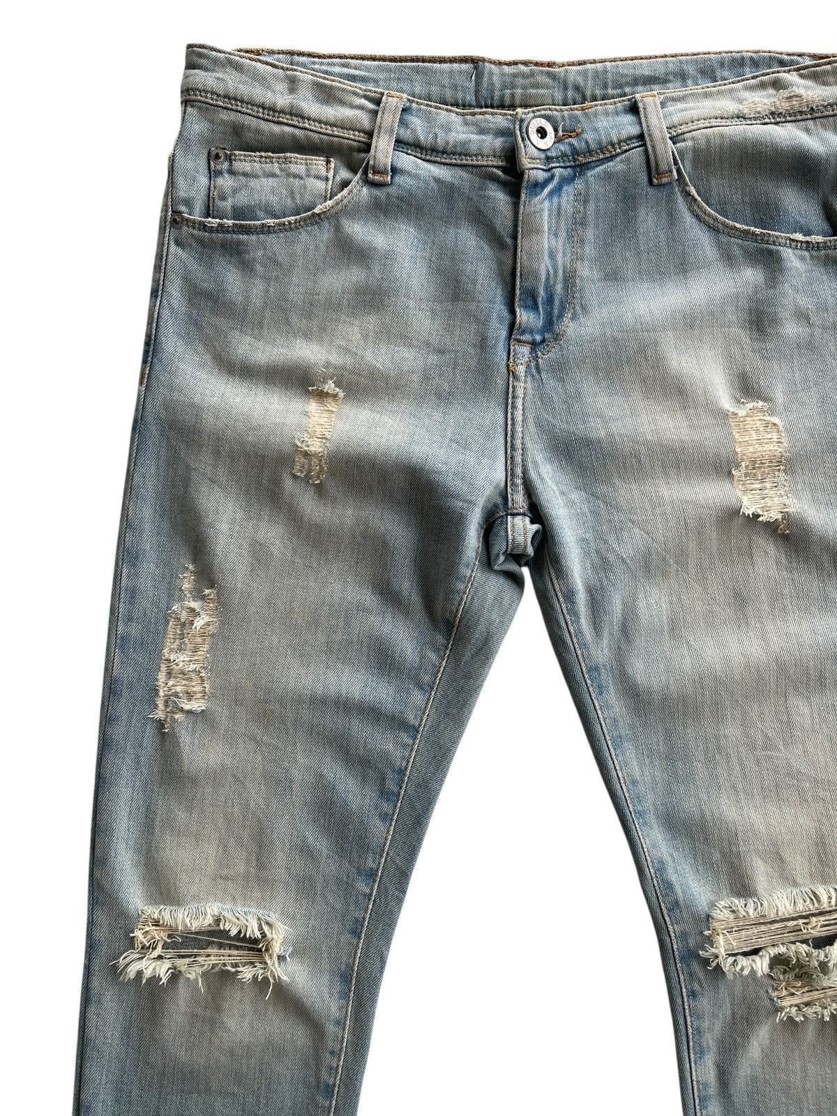 EACH x OTHER Each X Other Paris Boyfriend Distressed Jeans Size 31" - 6 Thumbnail