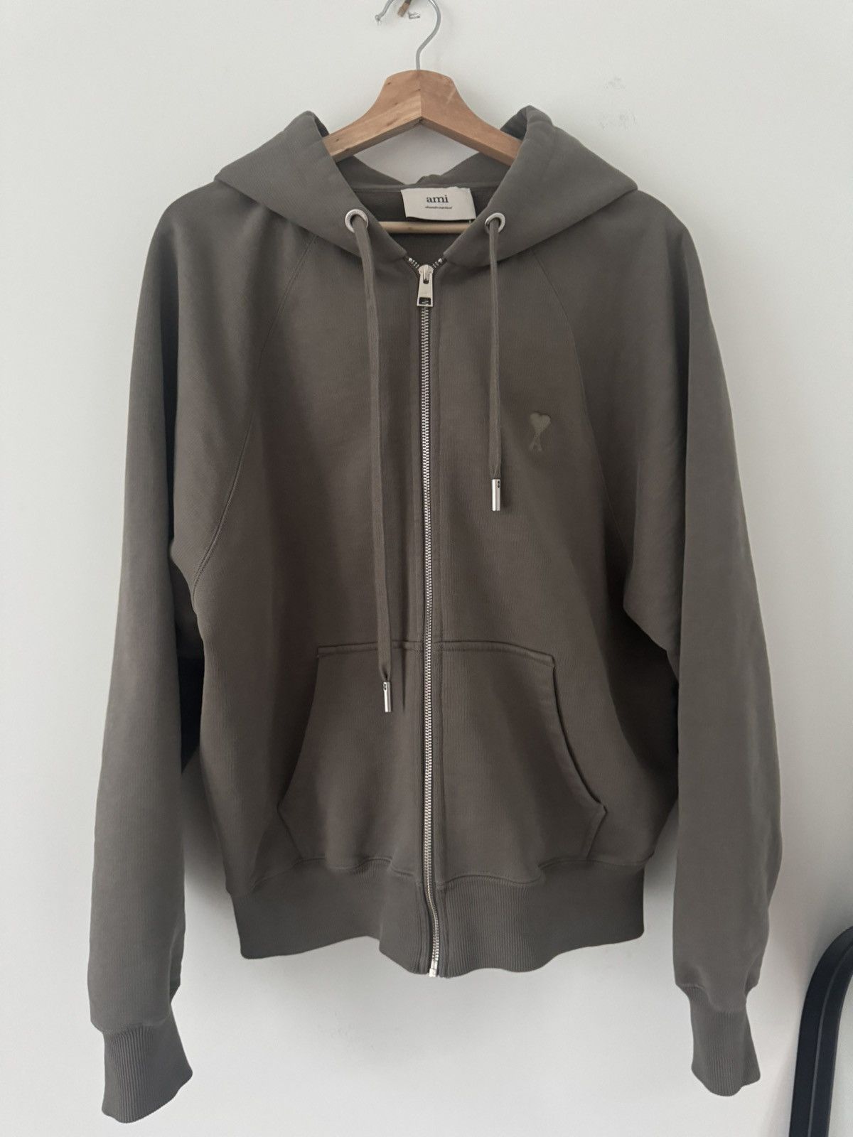 AMI Ami paris - zip-hoodie Size US L / EU 52-54 / 3 - 1 Thumbnail