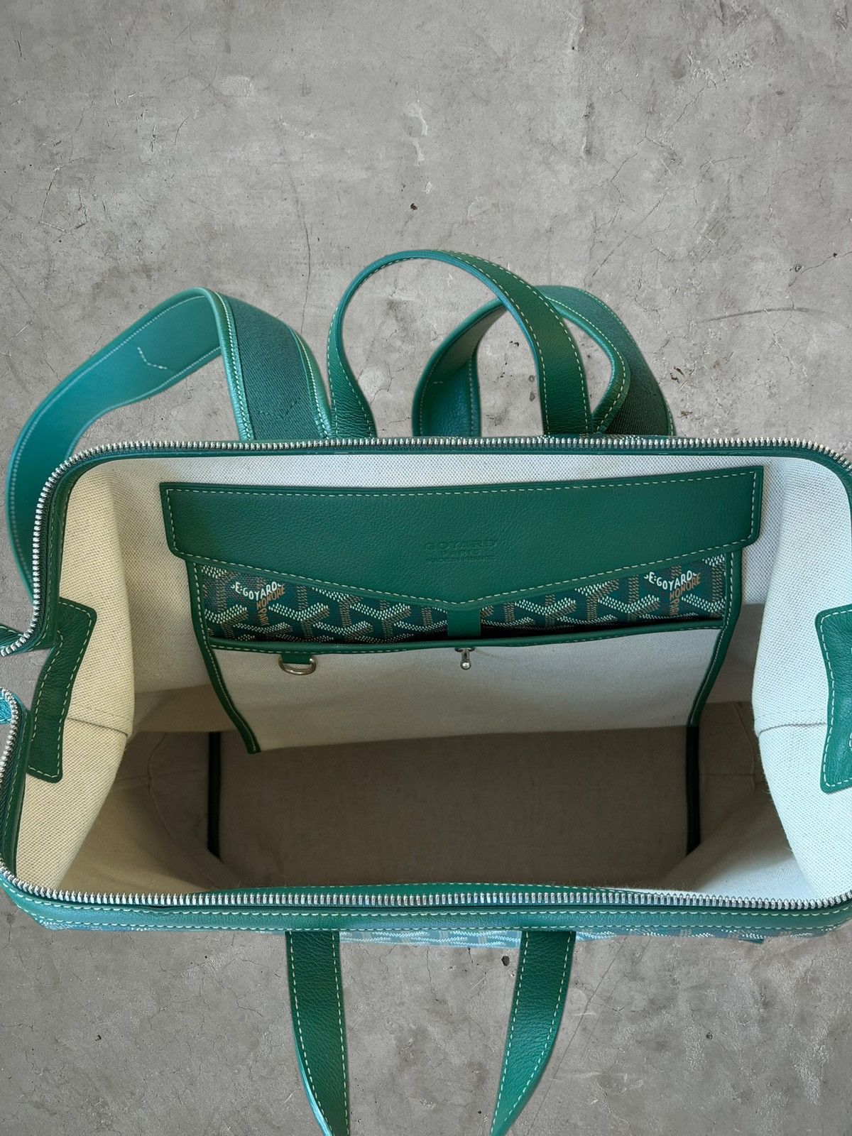 Goyard Goyard Green Cisalpin Backpack Size ONE SIZE - 14 Thumbnail