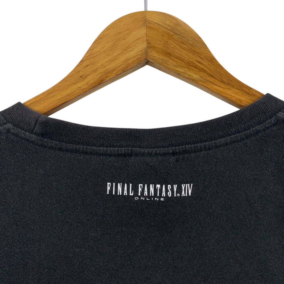 Anime × Japanese Brand × Vintage Vintage FINAL FANTASY XiV I beat ravana spell out battle tee Size US XL / EU 56 / 4 - 9 Thumbnail