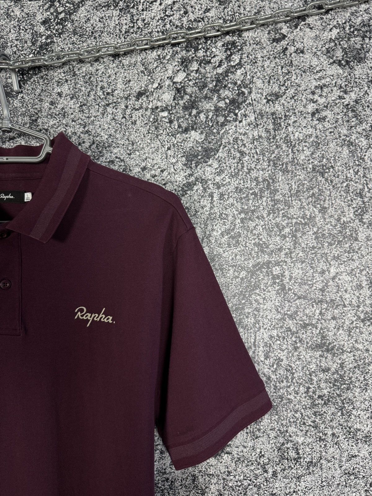 Rapha Men’s Rapha Cycling Logo Polo Shirt Bicycle Size L Large Size US L / EU 52-54 / 3 - 2 Thumbnail