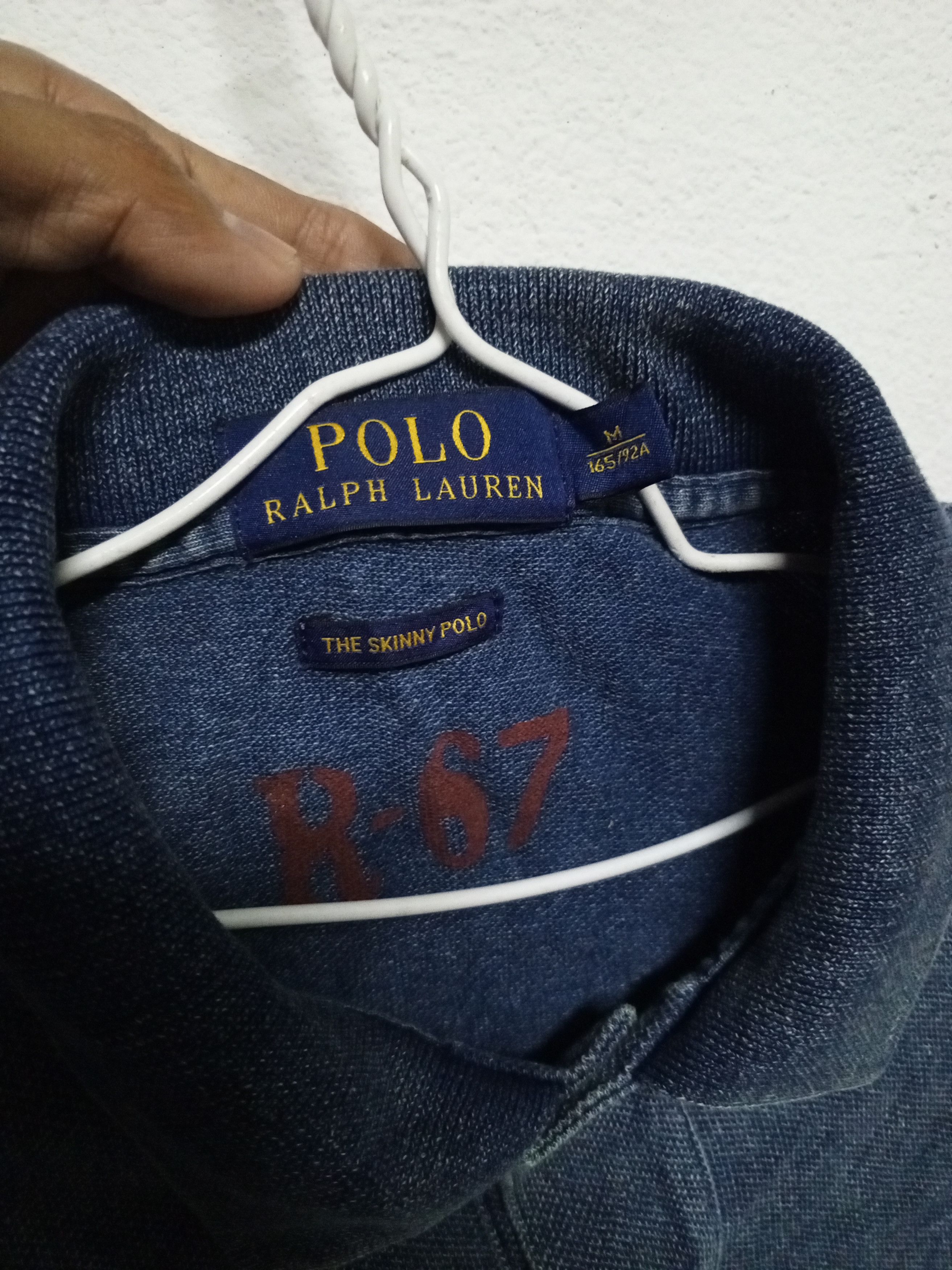 Polo Ralph Lauren RL SKINNY POLO R-67 MULTICOLOR RARE Size XS / US 0-2 / IT 36-38 - 9 Thumbnail
