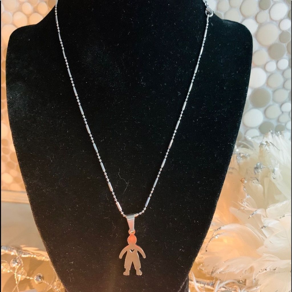 Other Stainless Steel Boy Necklace set Size ONE SIZE - 2 Thumbnail