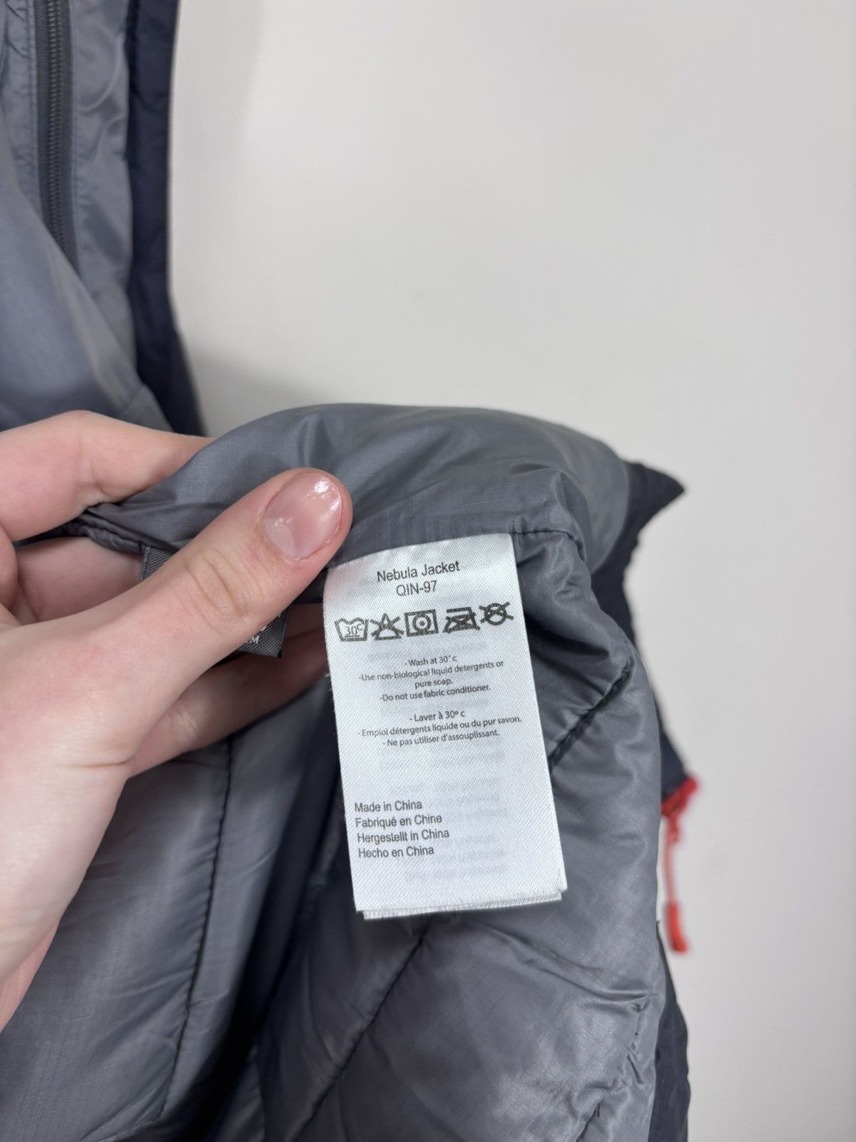 Rab Rab Nebula Men’s Navy Grey Pertex Insulated Puffer Jacket Size US L / EU 52-54 / 3 - 17 Thumbnail