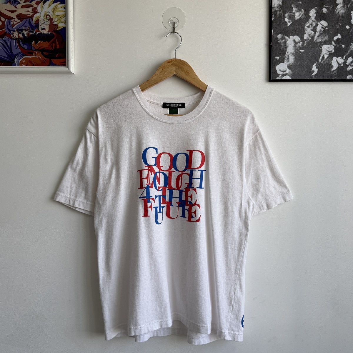 Hiroshi Fujiwara Vintage Good Enough by Hiroshi Fujiwara Tee Shirt Size US L / EU 52-54 / 3 - 1 Thumbnail