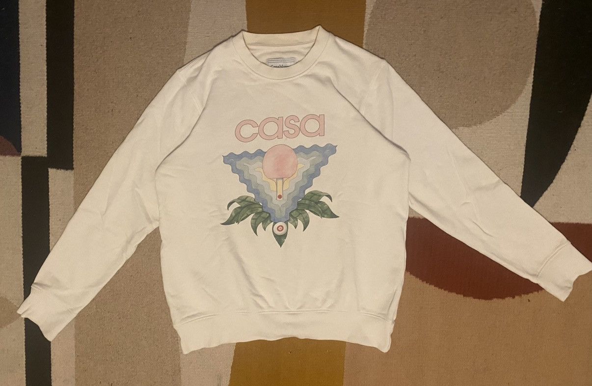 Casablanca Casablanca Tennis Club Ping Pong Sweatshirt Size US M / EU 48-50 / 2 - 1 Thumbnail