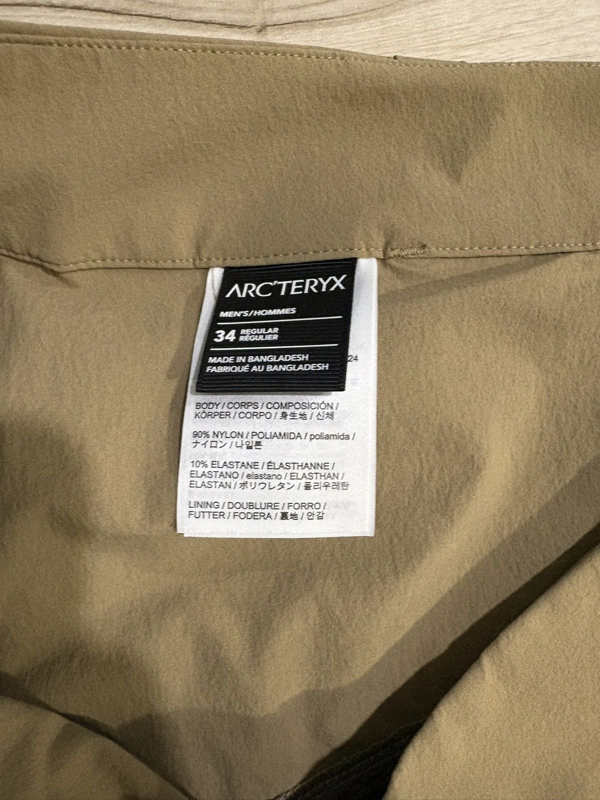 Arc'teryx Arc’teryx Mens Cronin Pants Size US 34 / EU 50 - 5 Thumbnail