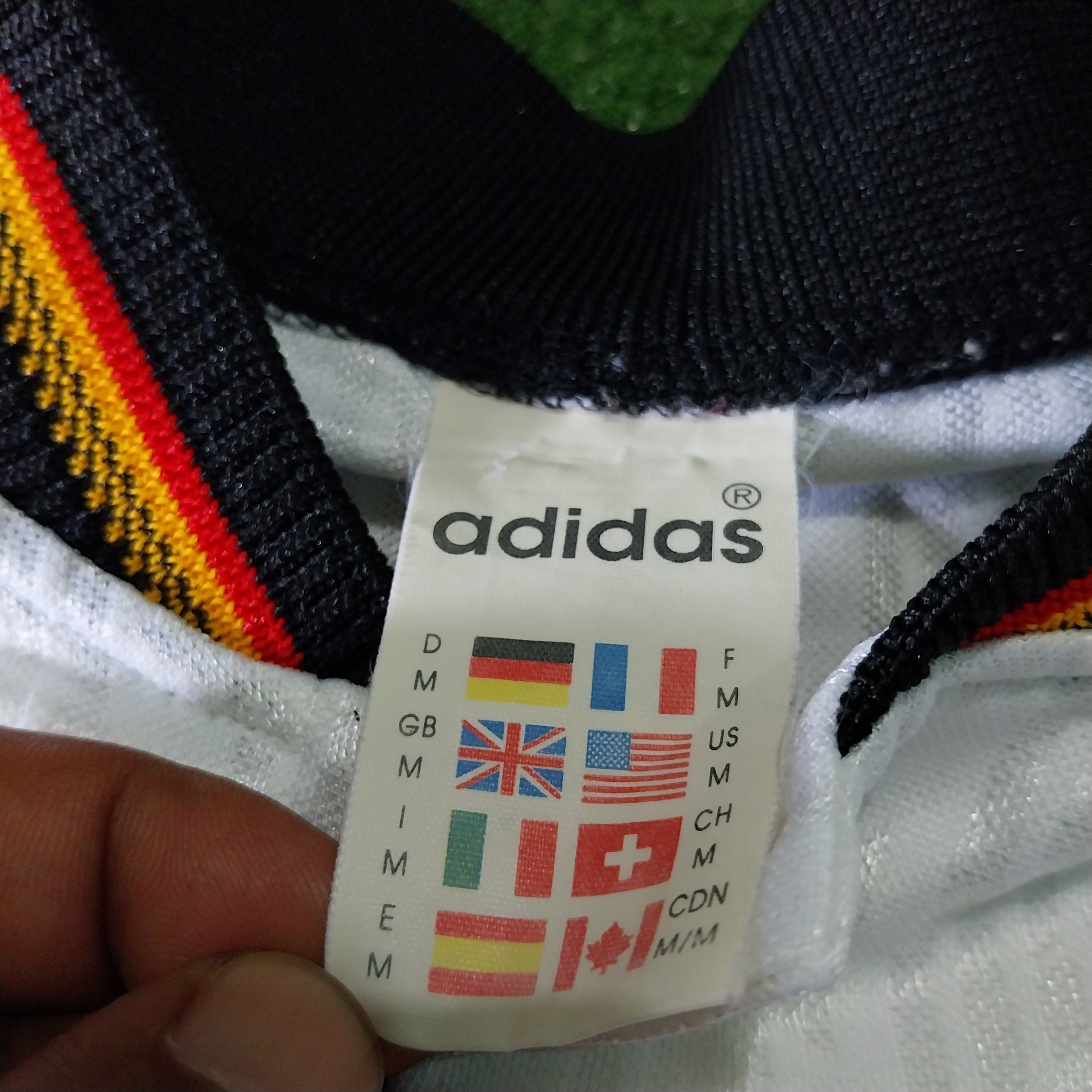 Adidas Germany euro 1996 jurgen klinsmann jersey football Size US M / EU 48-50 / 2 - 4 Thumbnail