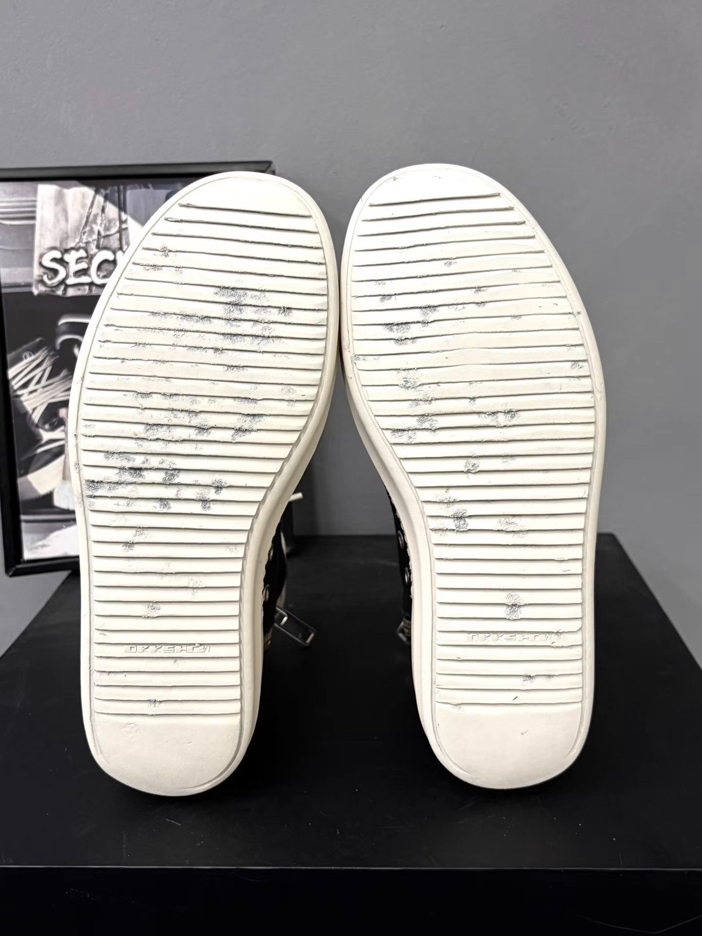 Rick Owens Rick Owens Drkshdw Jumbo High-Top Sneakers K34 Size US 7 / EU 40 - 8 Thumbnail