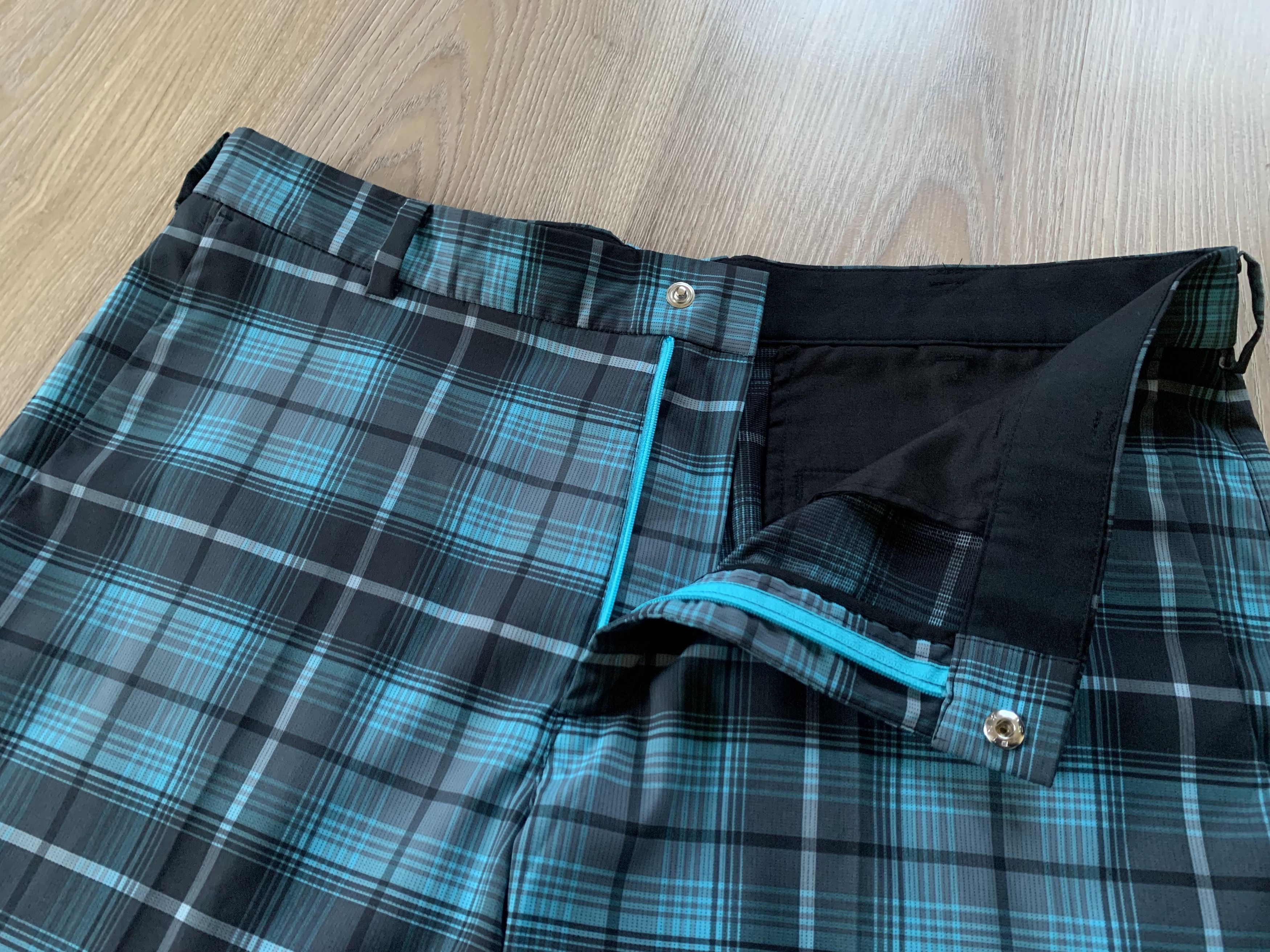 Nike Nike Golf Tour Performance Plaid Shorts Size US 36 / EU 52 - 5 Thumbnail