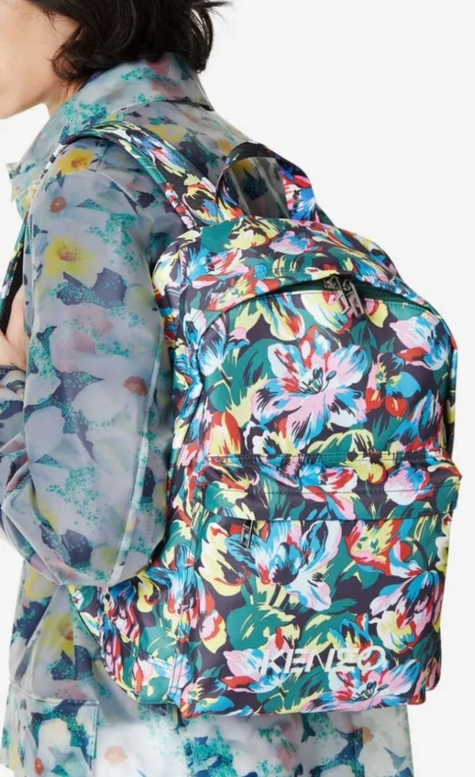Kenzo RARE Limited Edition Kenzo x Vans Men's Floral Backpack Size ONE SIZE - 6 Thumbnail
