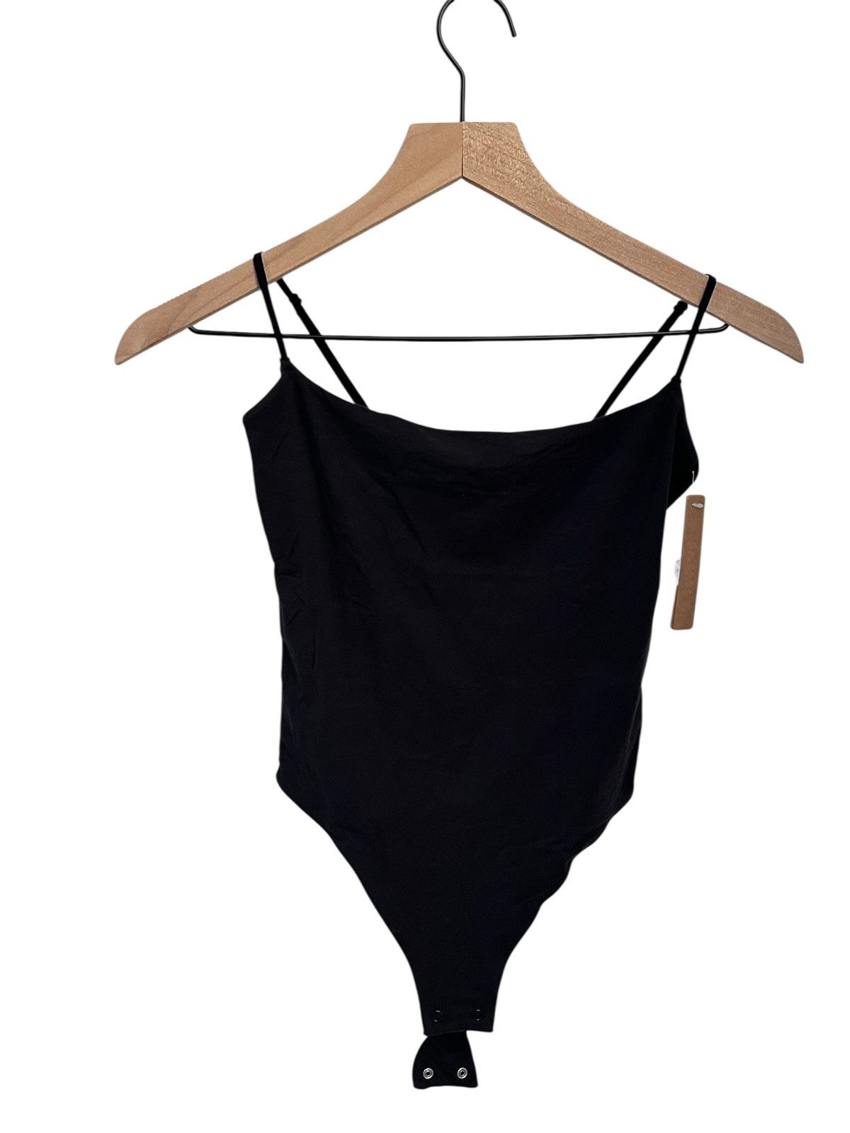 SKIMS SKIMS Fits Everybody Cami Bodysuit Black NWT small Size S / US 4 / IT 40 - 3 Thumbnail