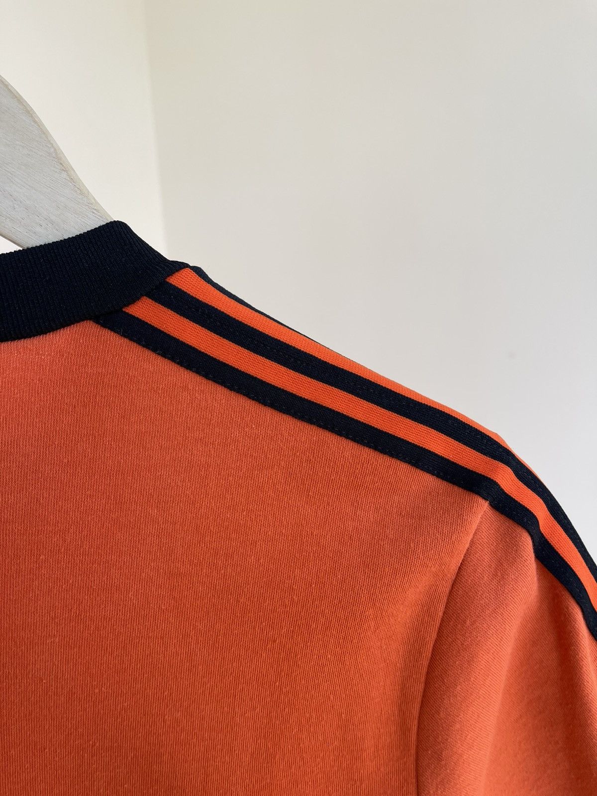 Adidas Adidas Trefoil Logo 3-Stripes Tape Ringer Jersey Vintage 70s Size US XXS / EU 40 - 7 Thumbnail