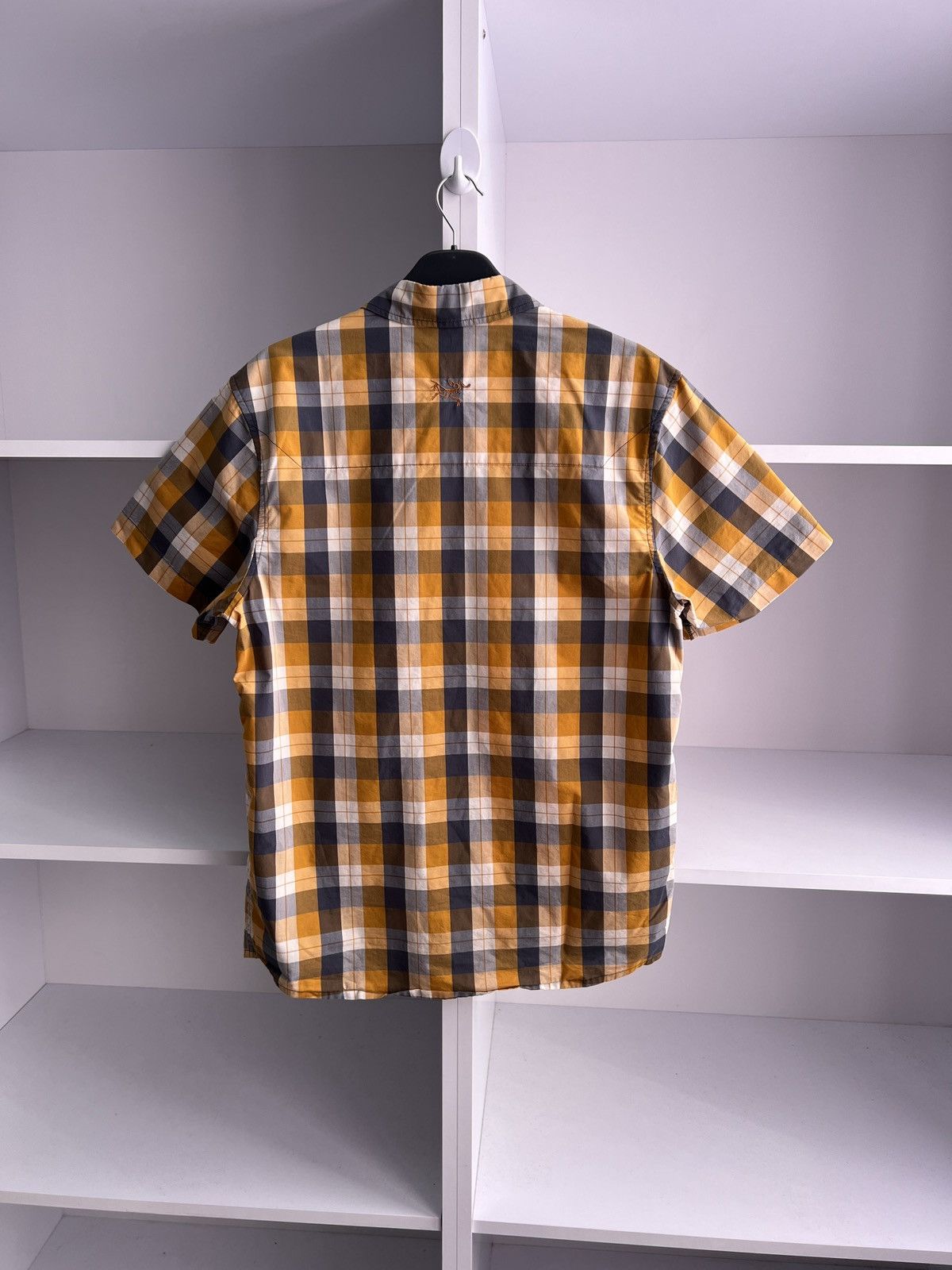 Arc'teryx × Vintage Arc’teryx Outdoor Life Drill Checkered Button Up Shirt Size US M / EU 48-50 / 2 - 11 Thumbnail