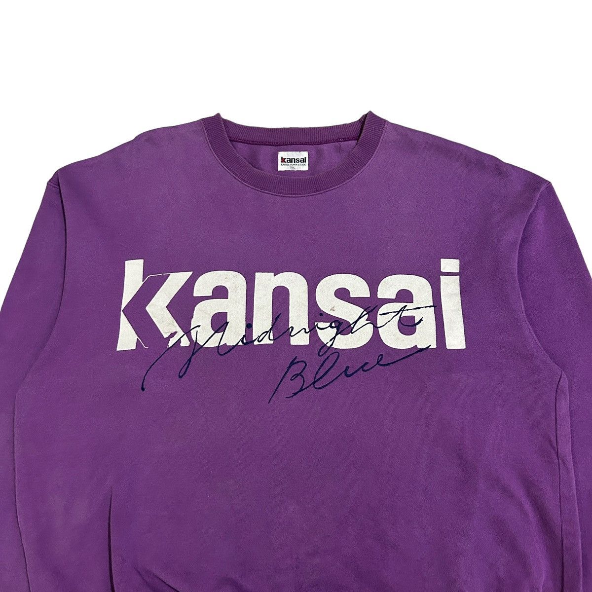 Japanese Brand 1990s Kansai Yamamoto - Midnight Blue Size US XL / EU 56 / 4 - 5 Thumbnail