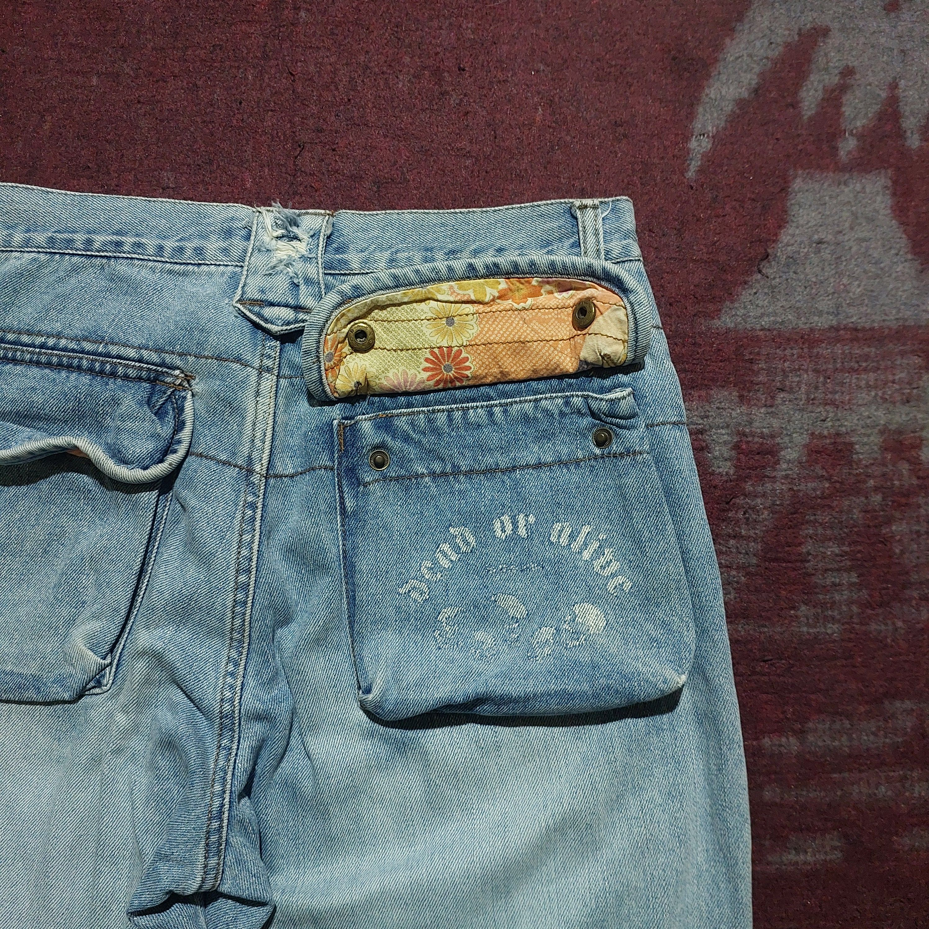 In The Attic In the attic multi zipper distressed bondage jeans Size US 30 / EU 46 - 8 Thumbnail