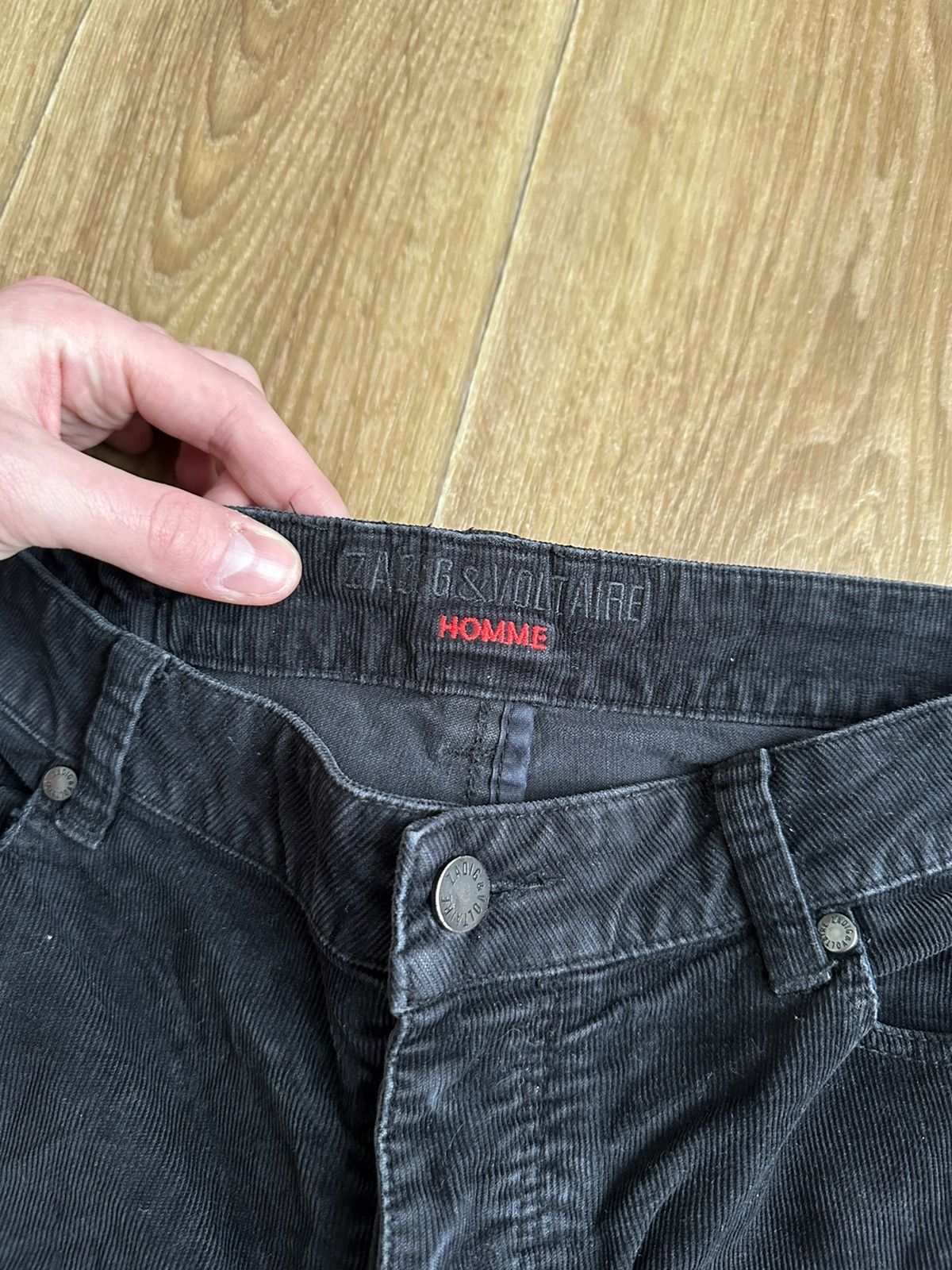 Designer × Zadig & Voltaire Archive Zadig Voltaire Homme Bottom 40 Corduroy Pants Size 27" / US 4 / IT 40 - 4 Thumbnail