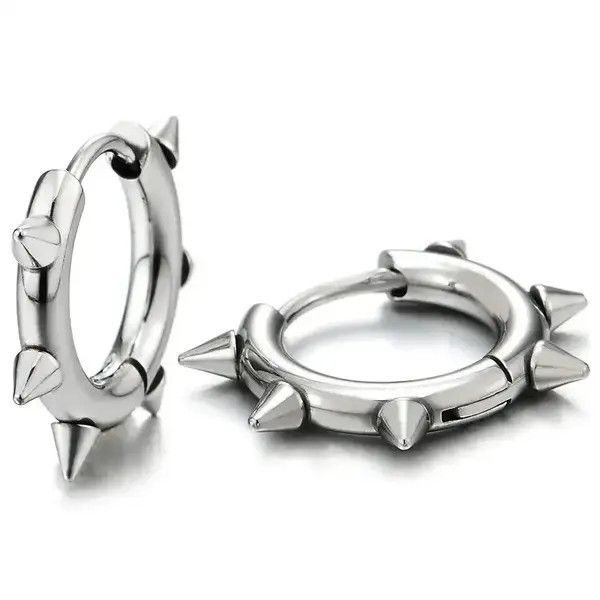 Other Spike Circle Earrings Size ONE SIZE - 1 Thumbnail