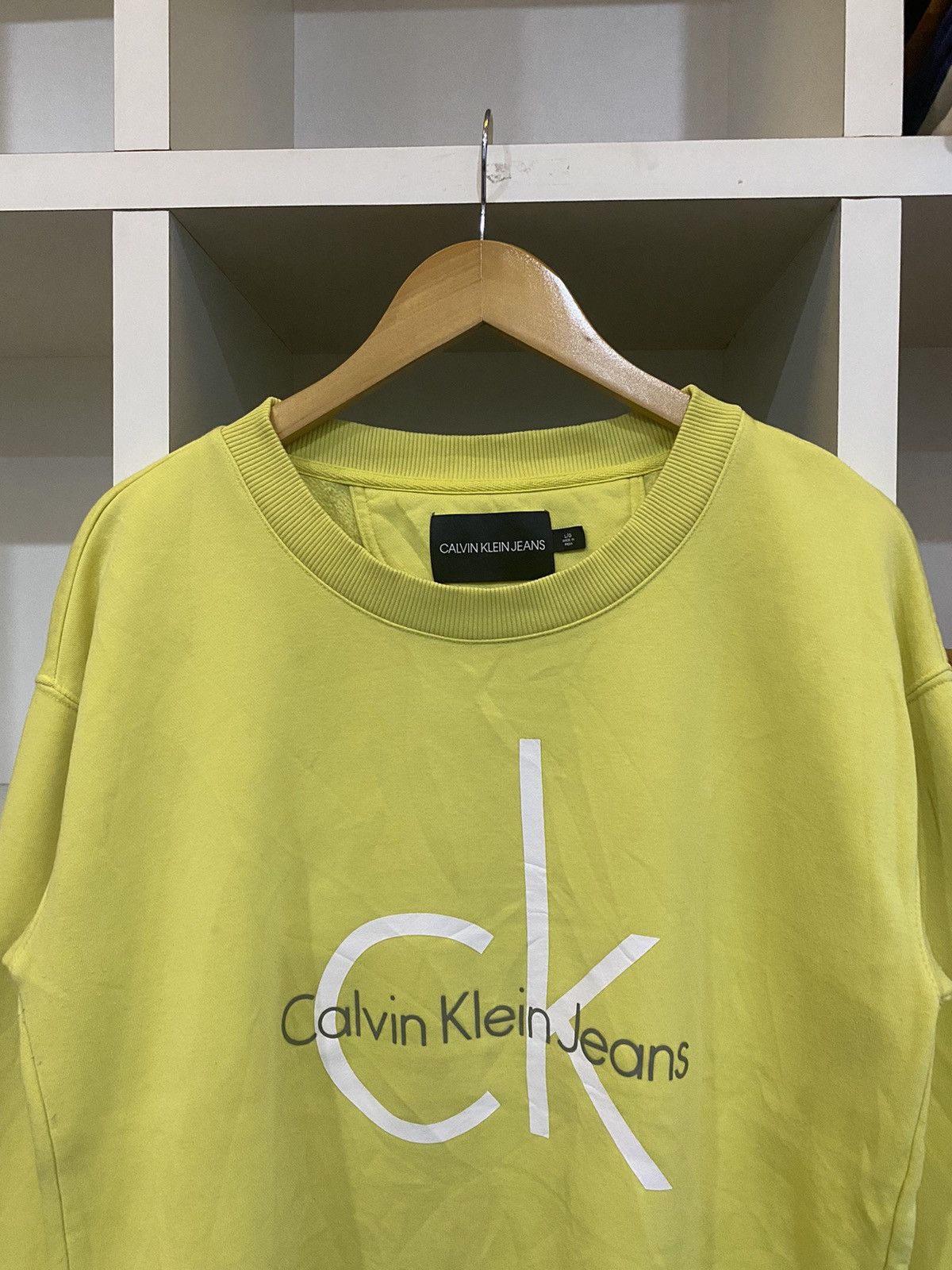 Calvin Klein CK Jeans Women’s Sweatshirt Size L / US 10 / IT 46 - 5 Thumbnail