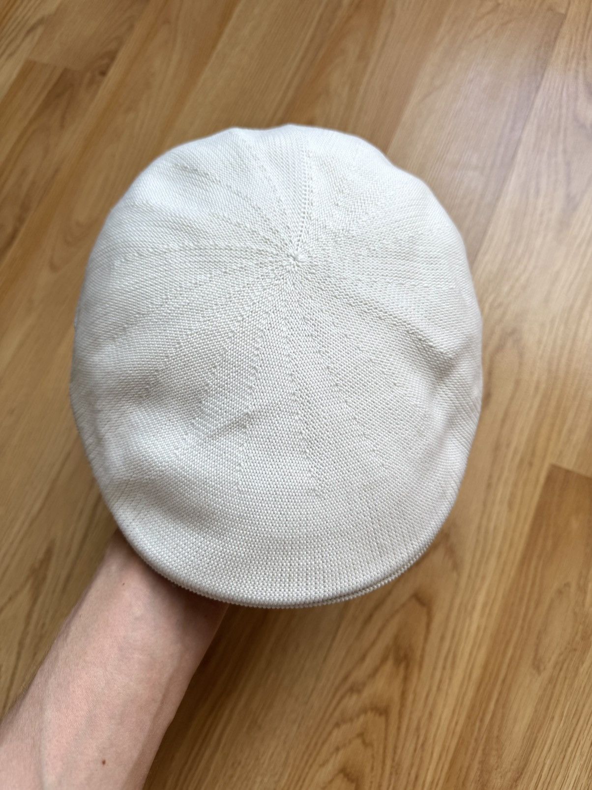 Hugo Boss HUGO Boss White Mesh Flat Cap Summer Ivy Driving Hat Golf M Size ONE SIZE - 11 Thumbnail