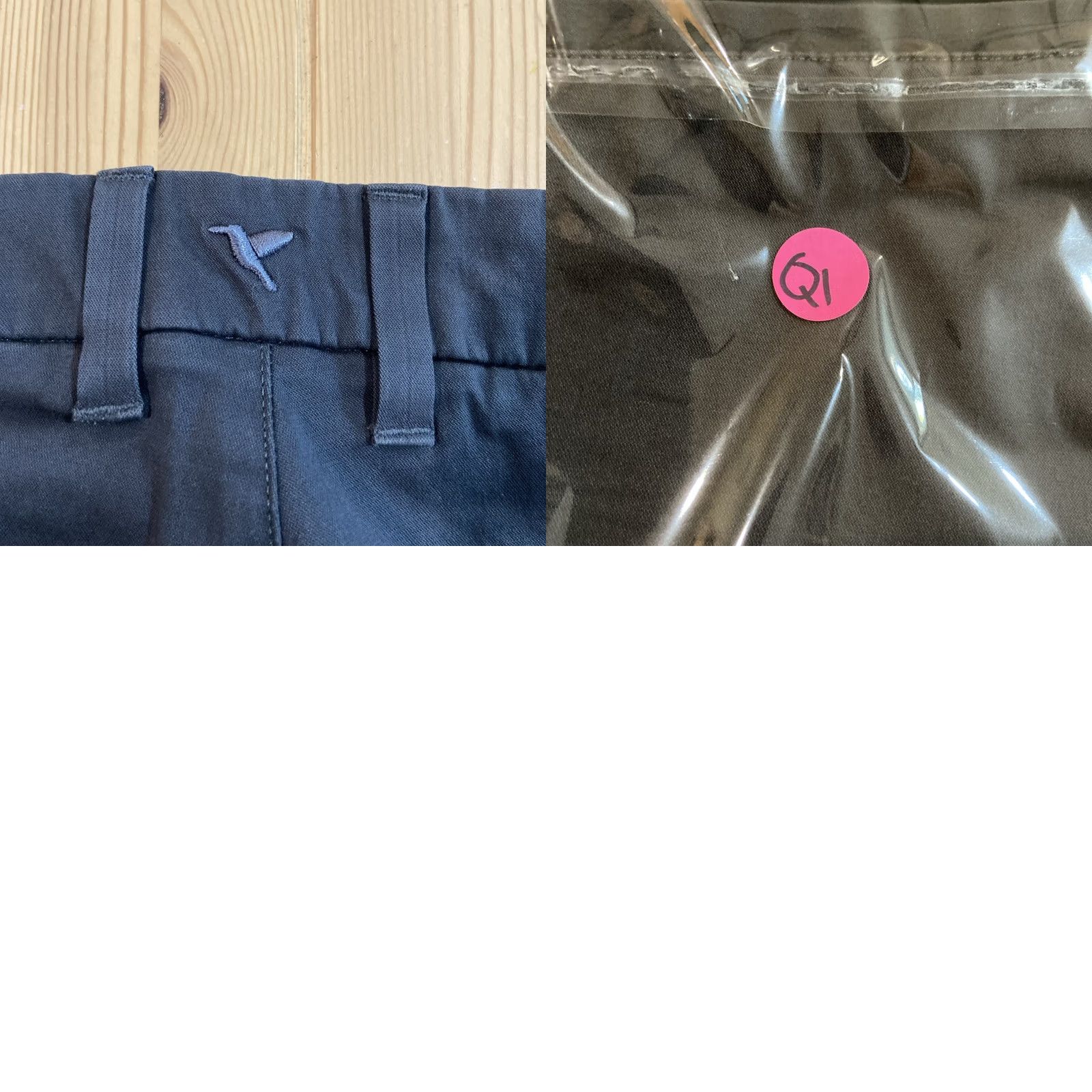 Vintage Bird Dogs Pants Mens 36x30 Gray Chino Regular Flat Front 5-Pocket Stretch Cotton Blend Tapered Size US 36 / EU 52 - 8 Thumbnail