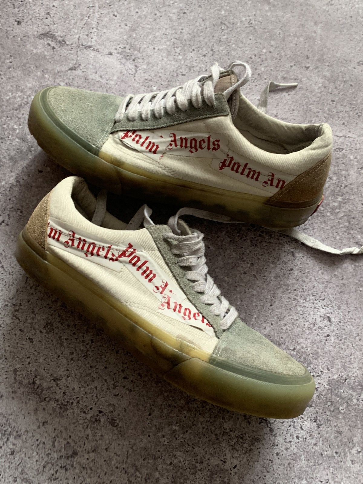 Palm Angels × Vans 🔥VANS X PLAM ANGELES LOW TOP SNEAKERS Size US 10 / EU 43 - 2 Thumbnail