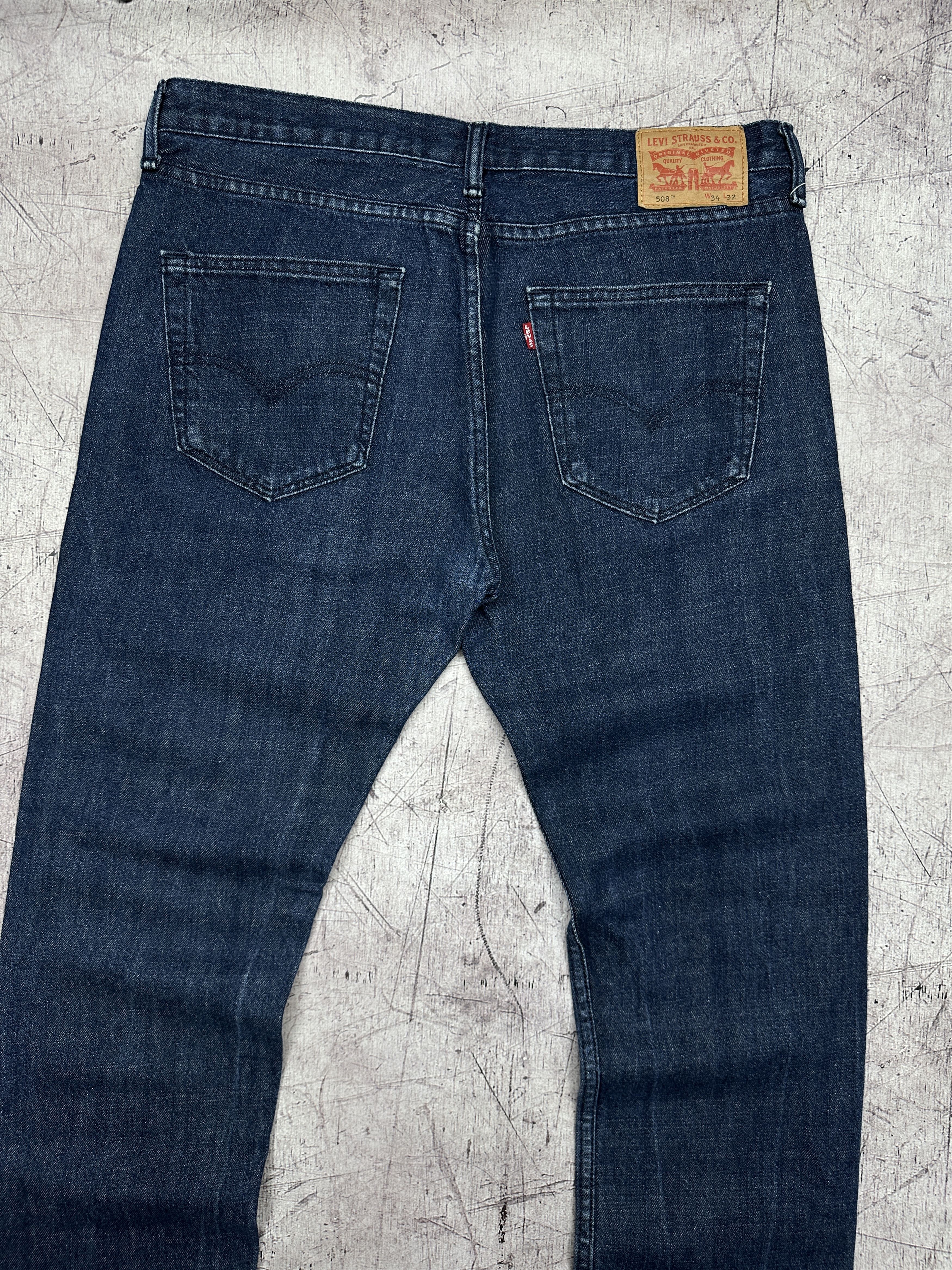 Levi's Levi's 508 Mens Denim Pants Jeans Size 34 x 32 Size US 34 / EU 50 - 2 Thumbnail