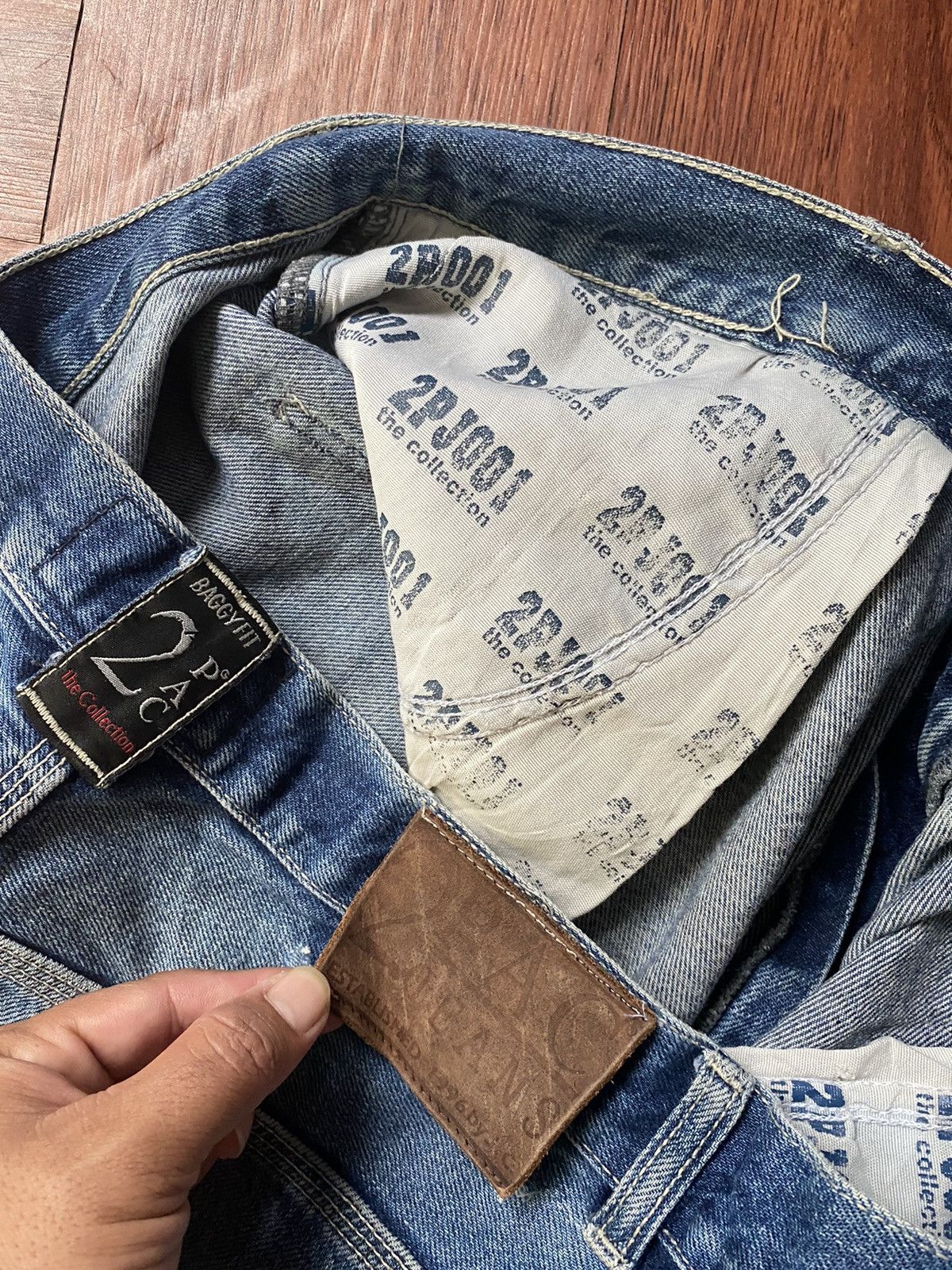 Vintage Vintage 2pac Collection Baggy Jeans Size US 36 / EU 52 - 9 Thumbnail