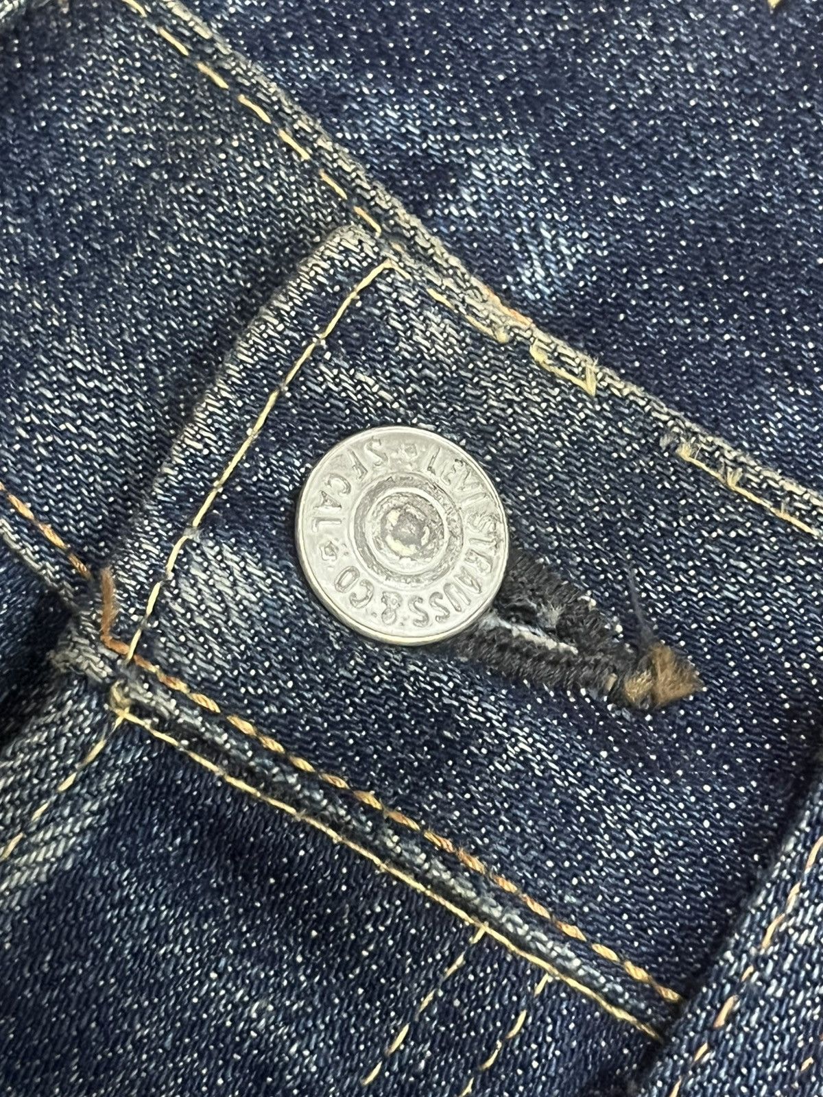 Levi's Vintage Clothing ⚡️Selvedge⚡️Vintage Levi’s 501 LVC Big E Blue Faded Wash Jeans Size US 32 / EU 48 - 7 Thumbnail