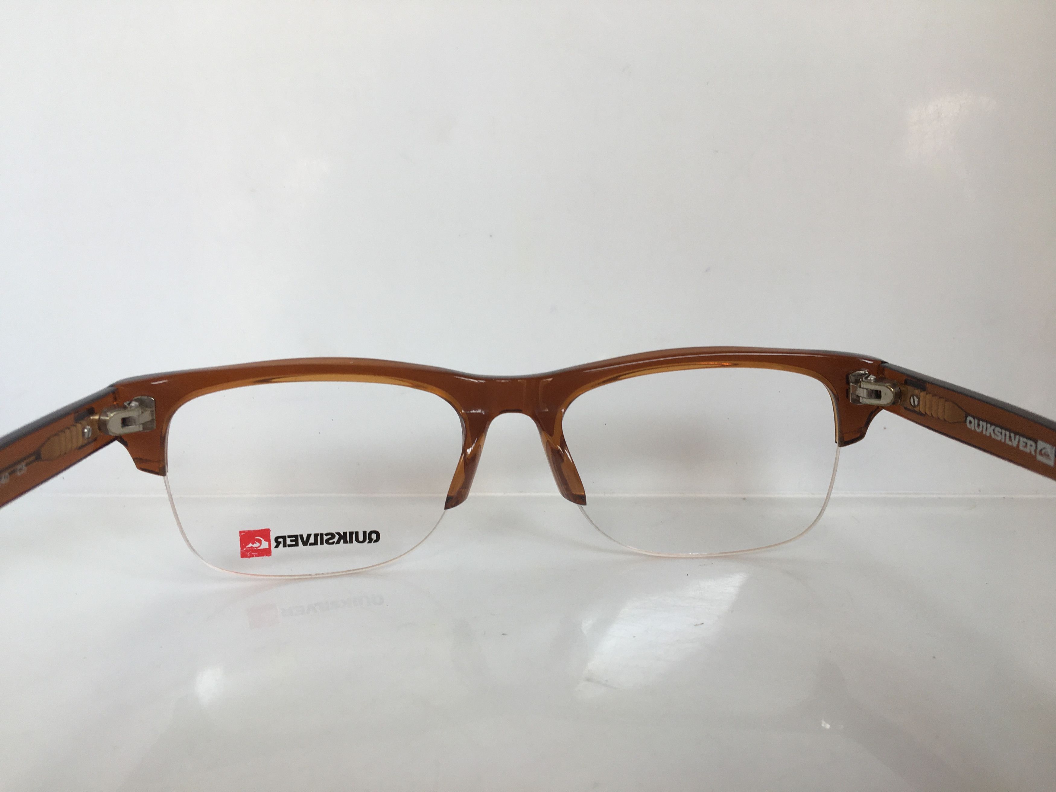 Other Quiksilver QS-A002 Malcolm X Brown Eyeglasses Frame Size ONE SIZE - 4 Thumbnail
