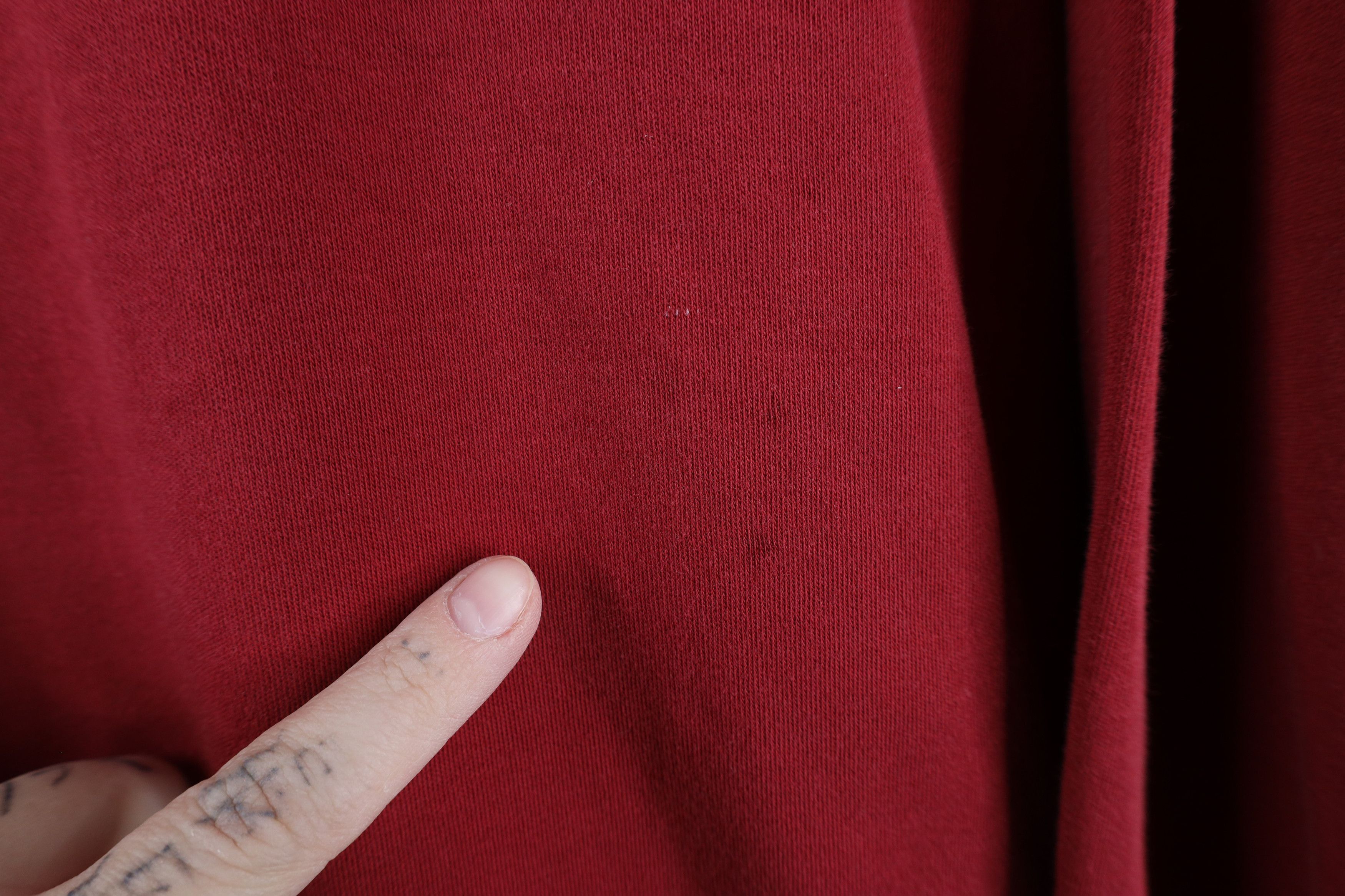 Vintage × Woolrich Woolen Mills Vintage 90s Woolrich Mock Neck Long Sleeve T-Shirt Red USA Size US L / EU 52-54 / 3 - 4 Thumbnail