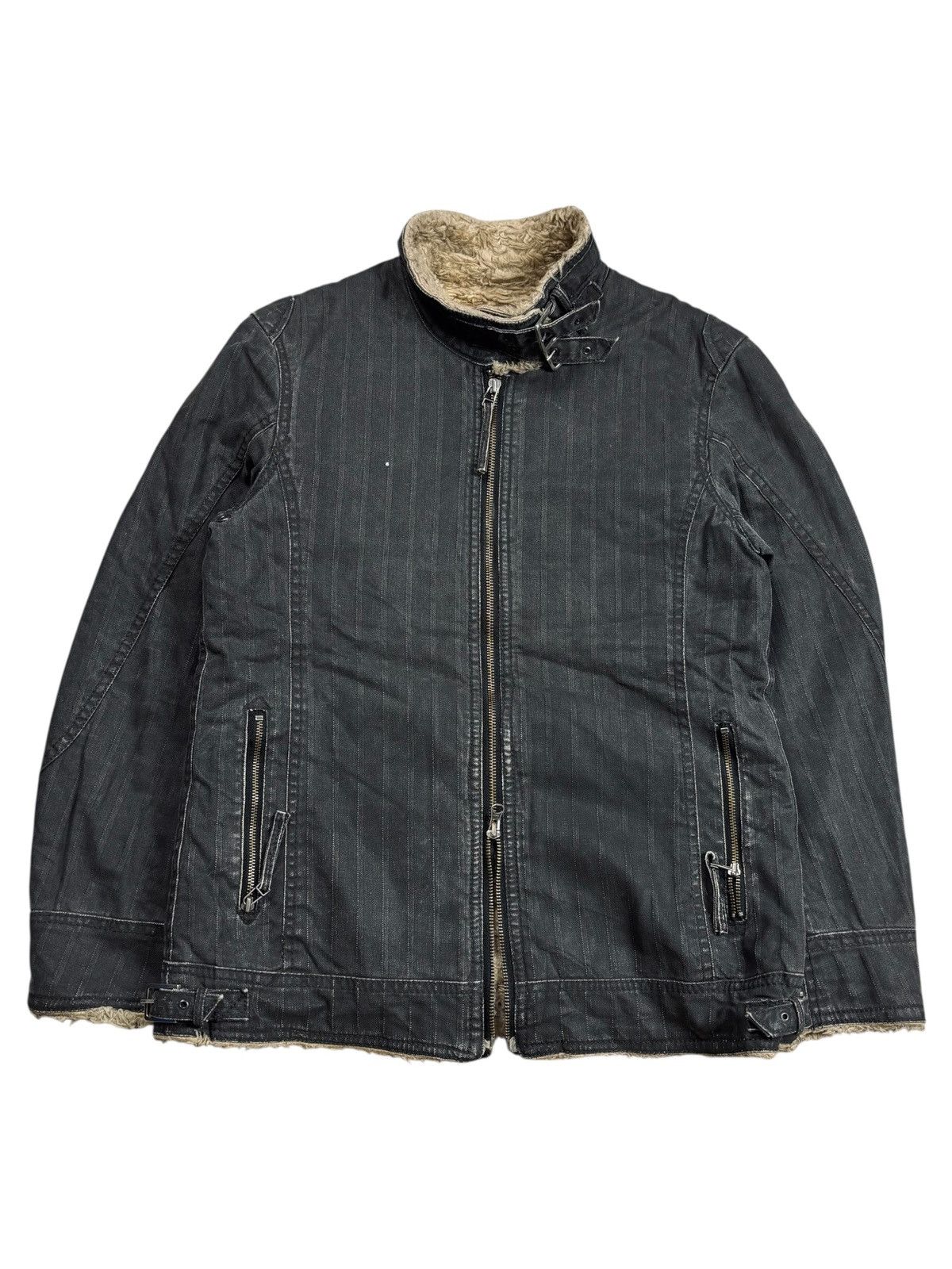 Tornado Mart 2000s Nicole Club - Vkei Style Fur Interior Jacket Size US M / EU 48-50 / 2 - 2 Thumbnail