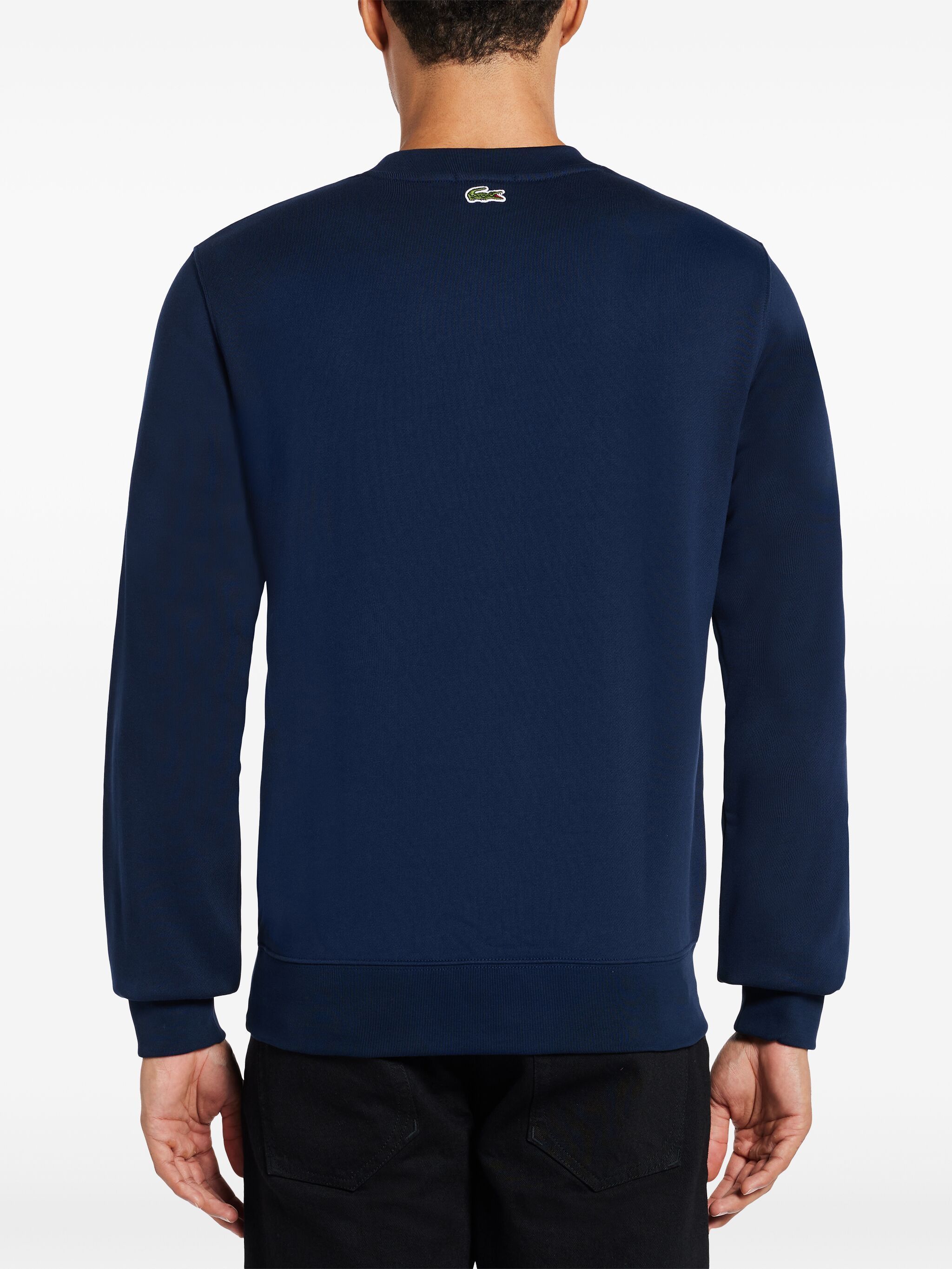 Lacoste o1s22i1n1124 Classic Fit Crewneck Sweatshirt in Blue Size US M / EU 48-50 / 2 - 4 Thumbnail