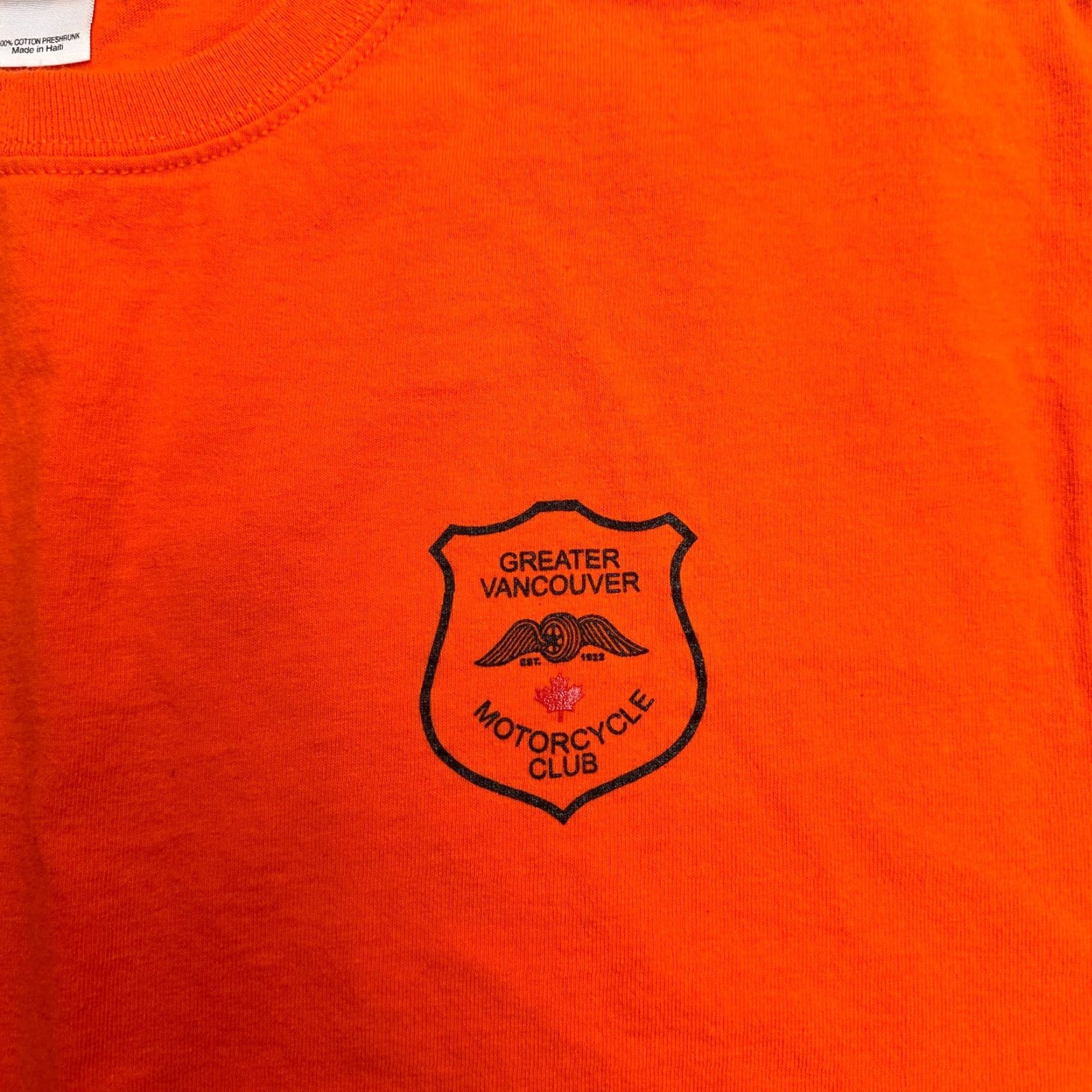 Gildan Gildan Ultra Cotton T-Shirt Mens Large Orange Crew Neck Short Sleeve Casual Tee Size US L / EU 52-54 / 3 - 3 Thumbnail