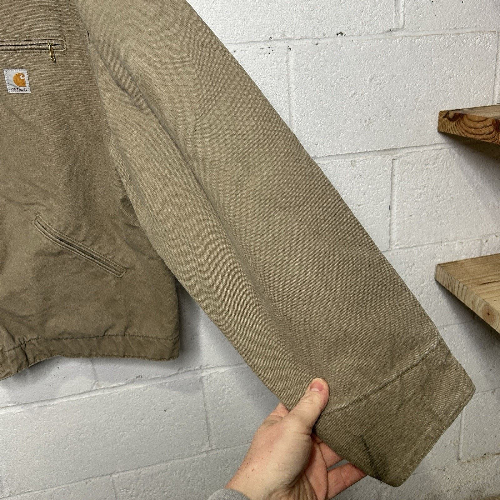 Carhartt Vintage Carhartt Blanket-Lined Detroit Jacket “Cottonwood” Size US XL / EU 56 / 4 - 8 Thumbnail