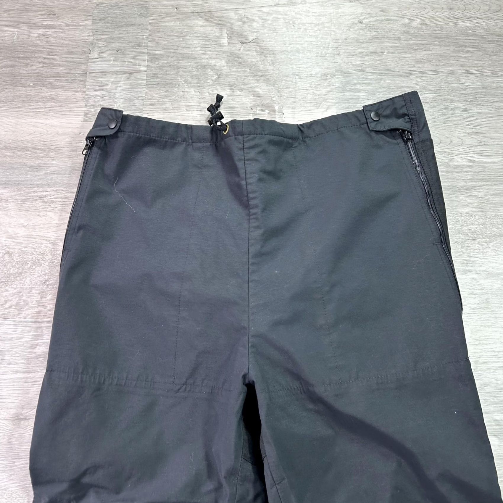 Vintage VINTAGE REI Snow Pants Mens Large Black Gore-Tex Waterproof Zip Hem 80s USA Size US 33 - 3 Thumbnail