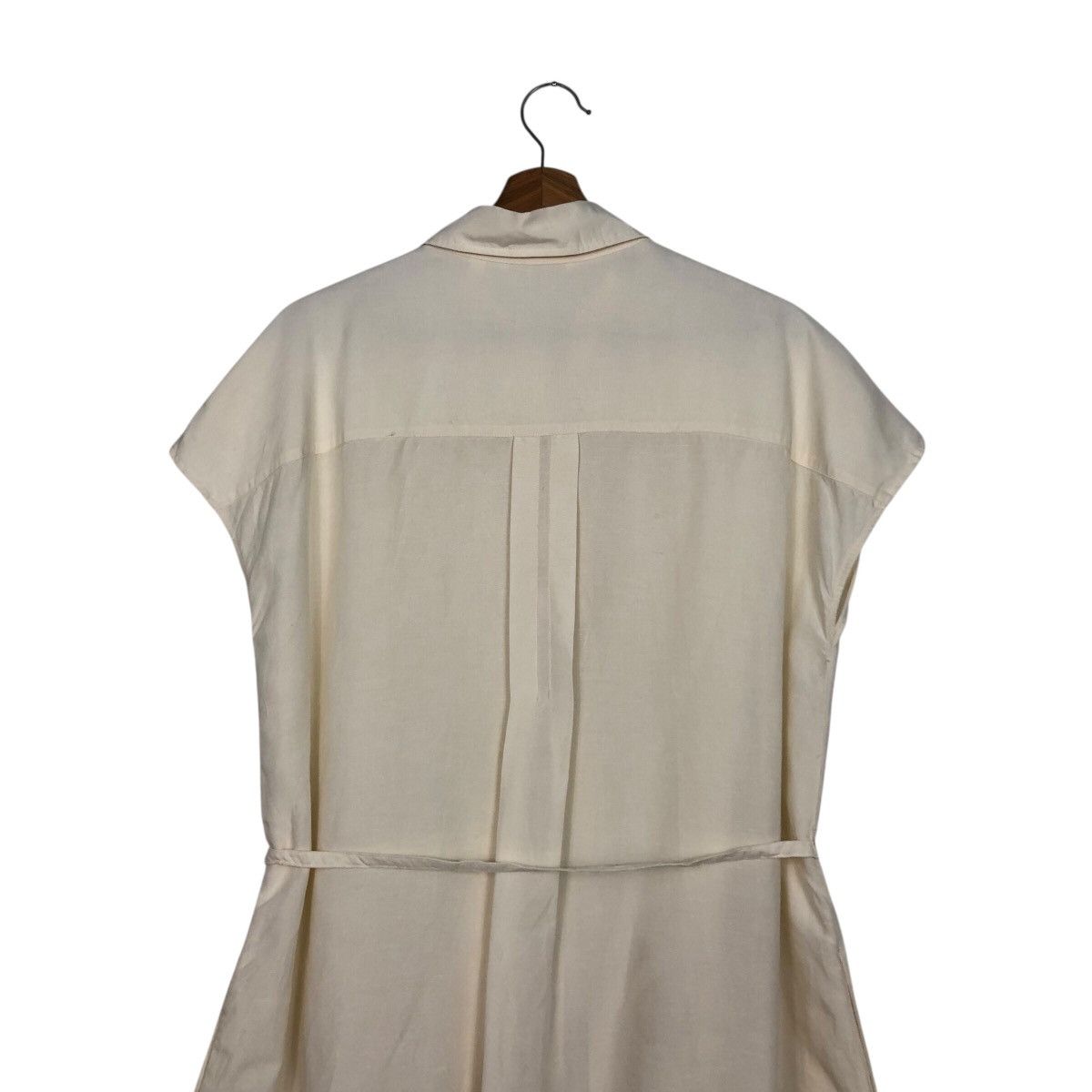 Japanese Brand UNIQLO × CDC Cream Structured Silhouette Shirt Dress – XL Size XL / US 12-14 / IT 48-50 - 10 Thumbnail
