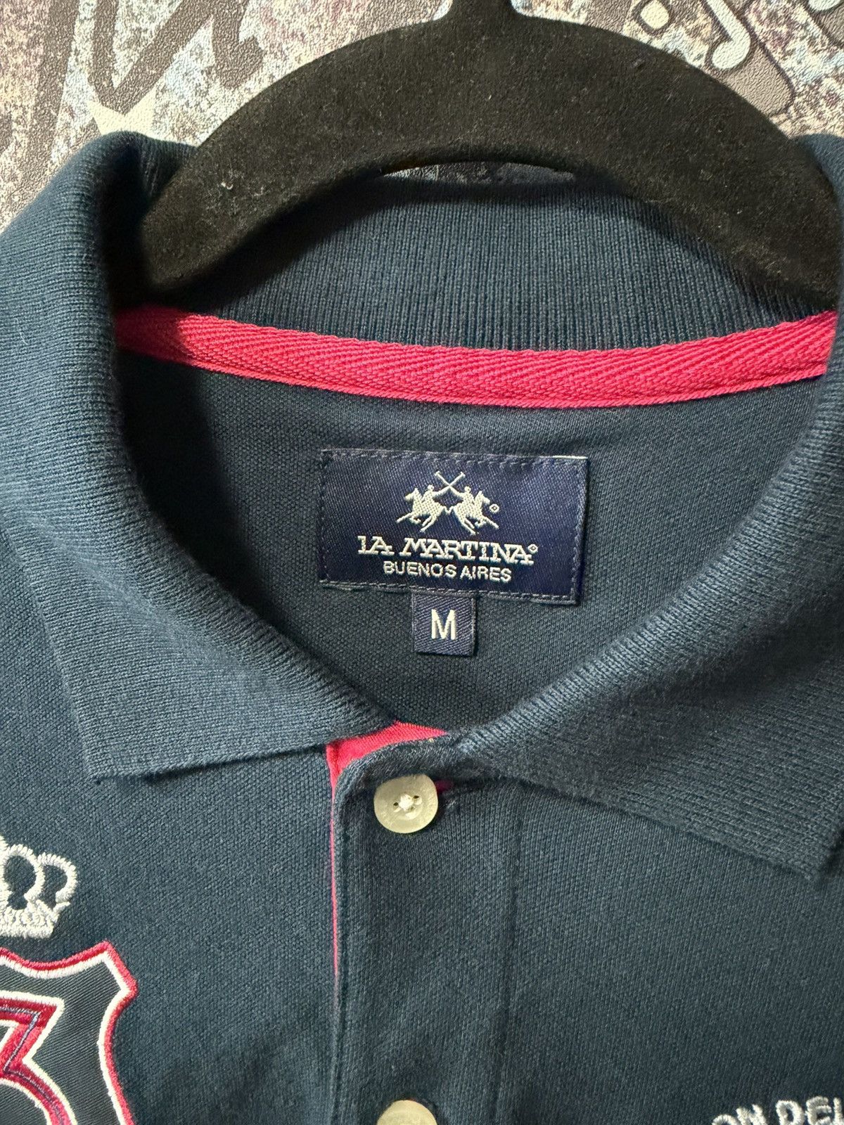 La Martina Vintage Polo La Martina Buenos Aires Size US M / EU 48-50 / 2 - 3 Thumbnail