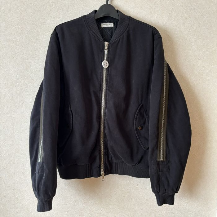 Dries back zip on sale bomber