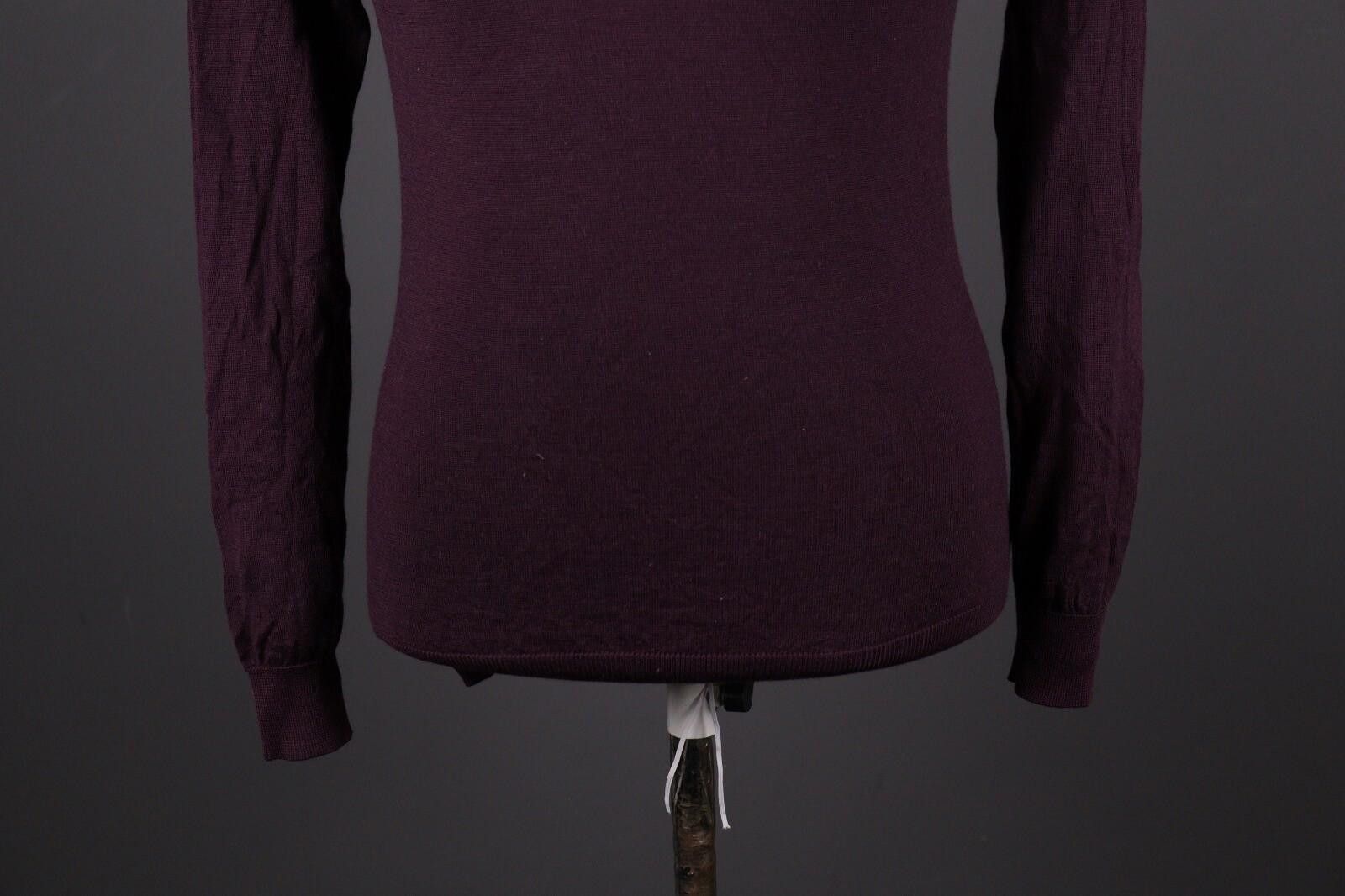 Lindbergh Lindbergh Black Label Burdungly Men's Wool V-Neck Sweater S Size US S / EU 44-46 / 1 - 3 Thumbnail